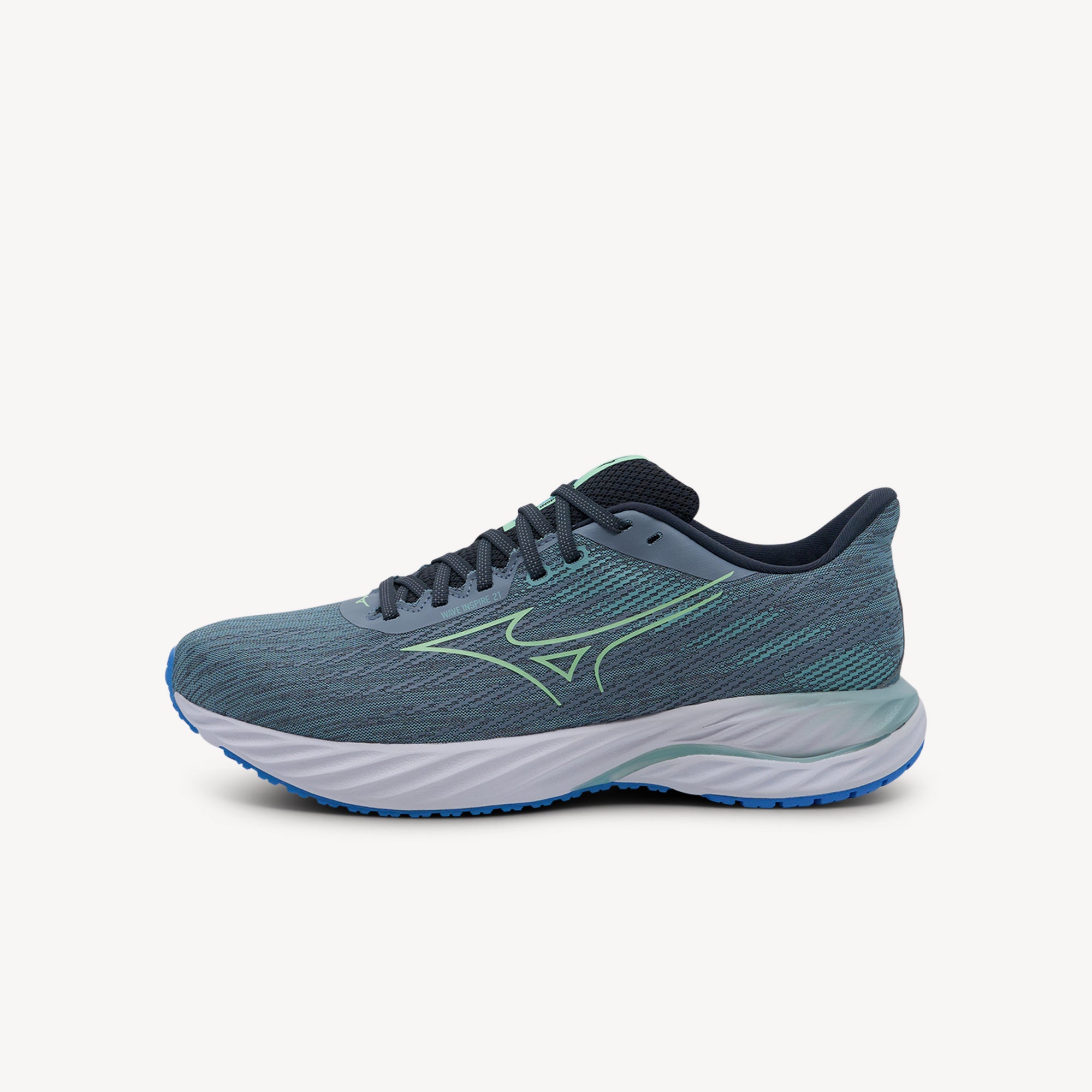 Mizuno Wave Inspire 21 Tradewinds / Neo Mint / Frontier Blue Mens
