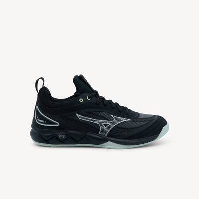 Mizuno Wave Luminous 3 NB features Foam Wave technology at Profeet Footwear. Women's netball shoe for soft cushioning and dynamic court movements.
