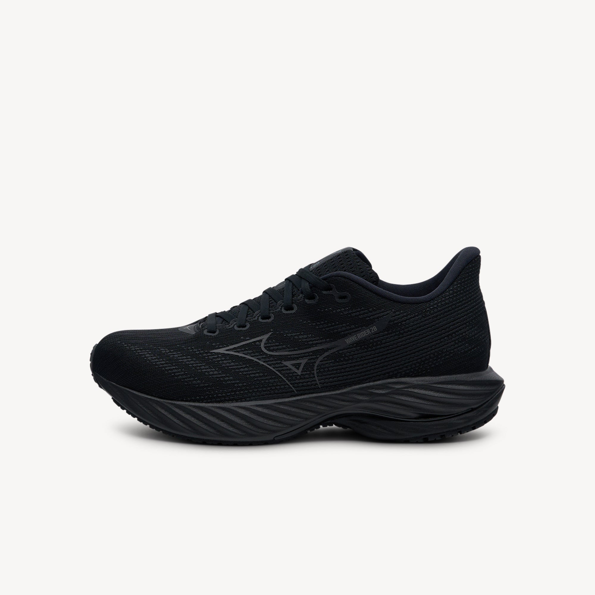Mizuno Wave Rider 28 Black / Quiet Shade / Ebony Mens
