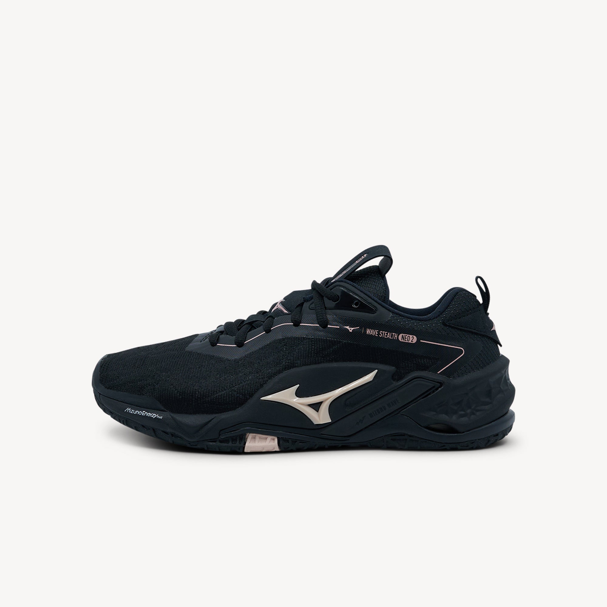 Mizuno Wave Stealth Neo 2 NB Black / Rose Gold Womens