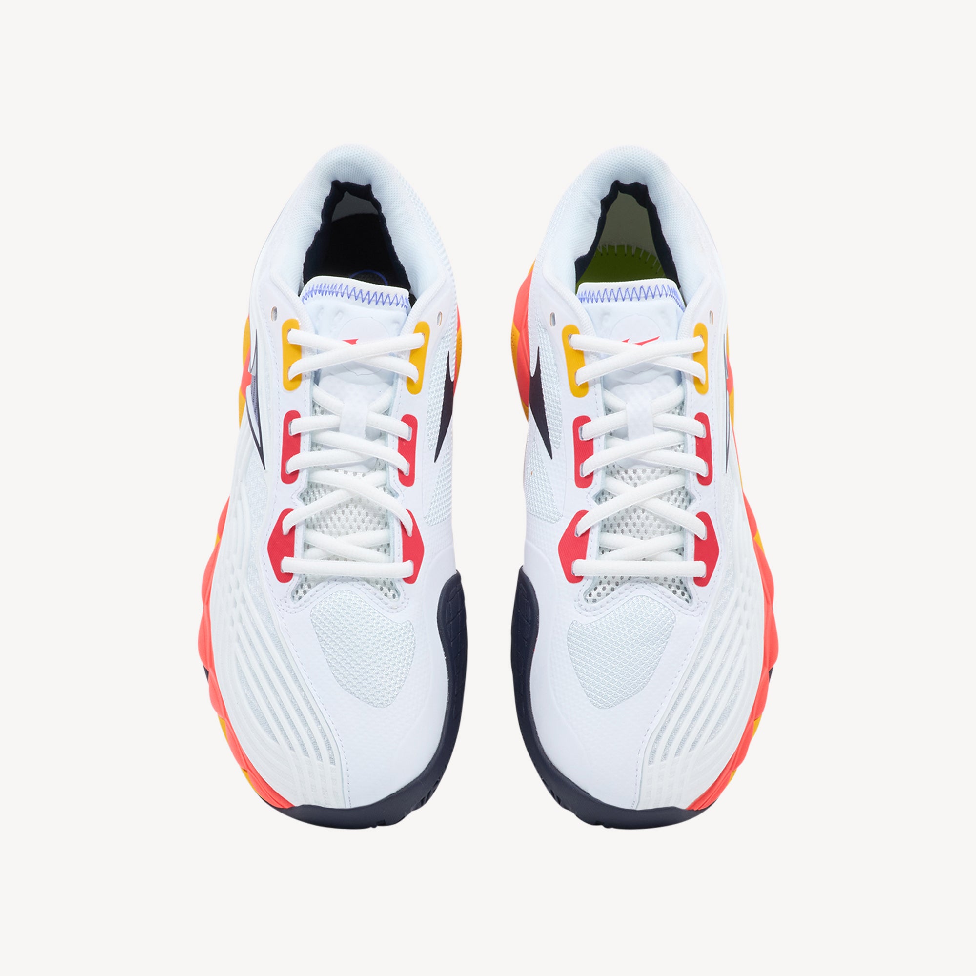 Mizuno Wave Enforce Tour 2 AC White / Fiery Coral / Citrus Mens