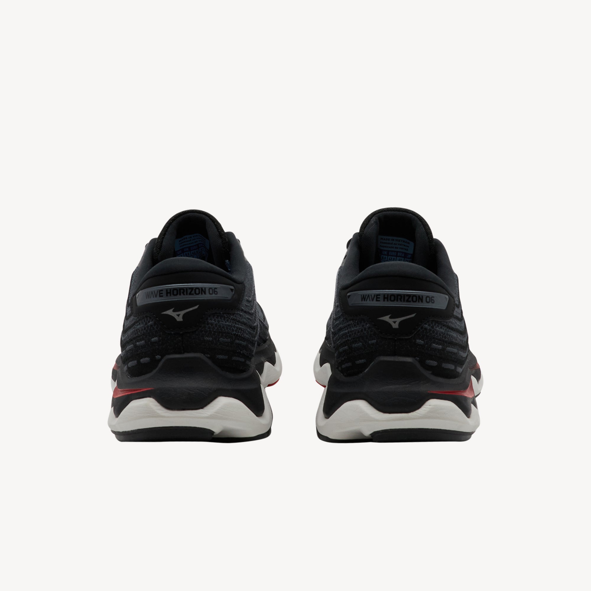 Mizuno Wave Horizon 6 Iron Gate Metallic Gray Bittersweet Womens