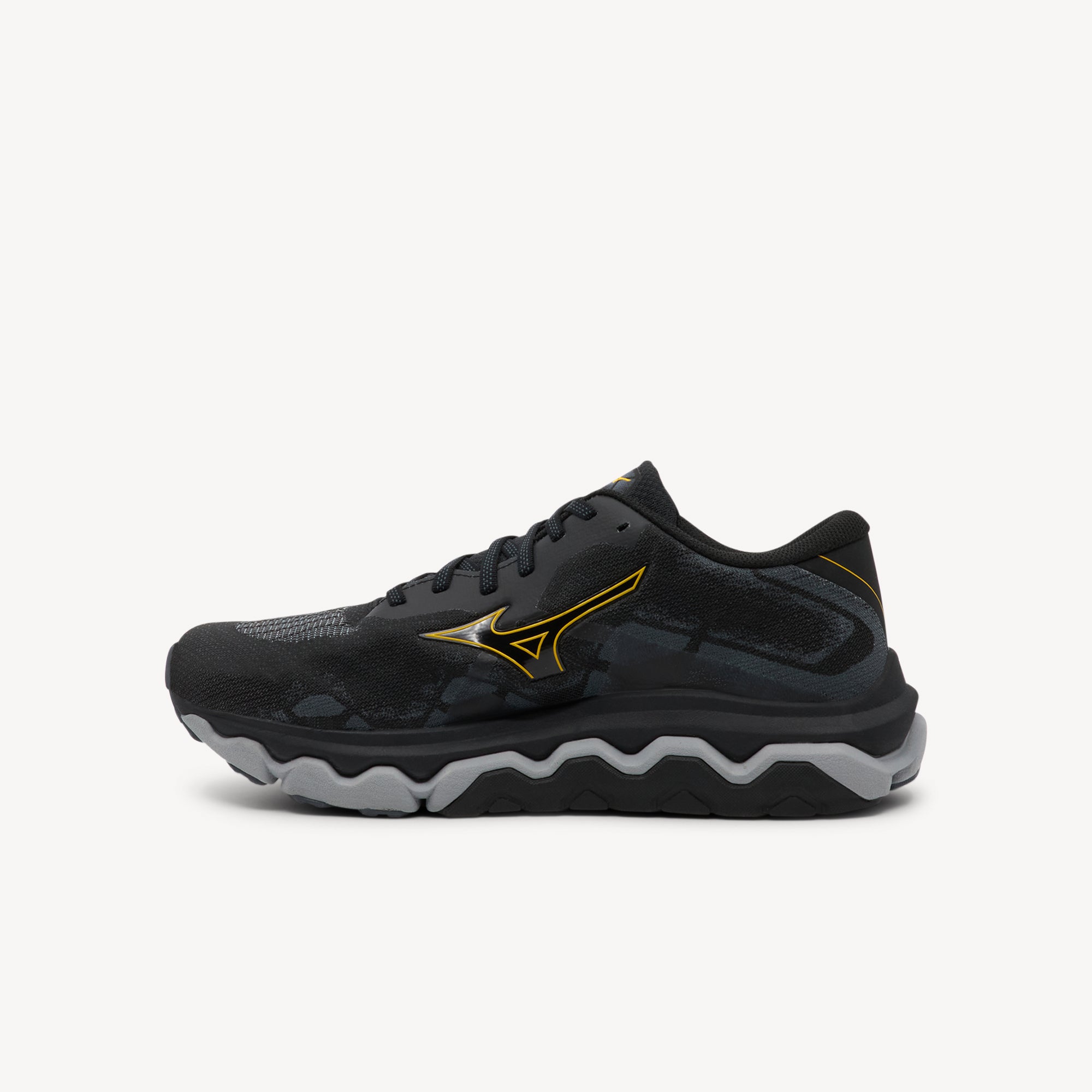 Mizuno Wave Horizon 7 Black / Citrus / Turbulence Mens