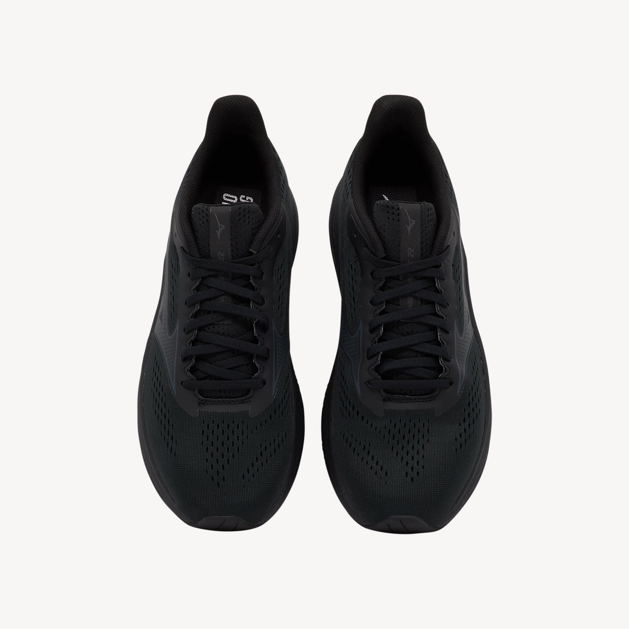 Mizuno Wave Inspire 22 Black / Black Mens