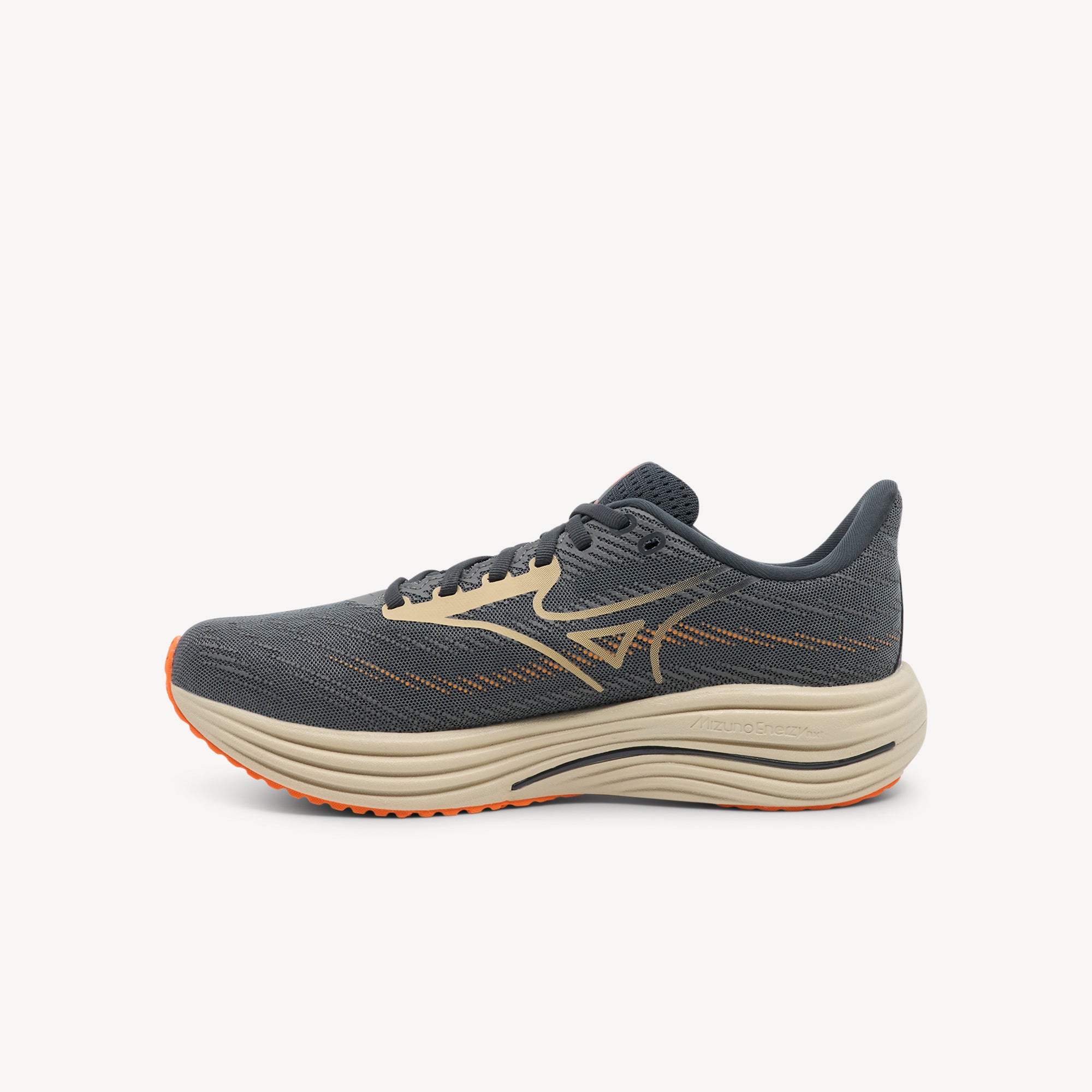 Mizuno Wave Rider 29 Quiet Shade / Summer Sand / Shocking Orange Mens