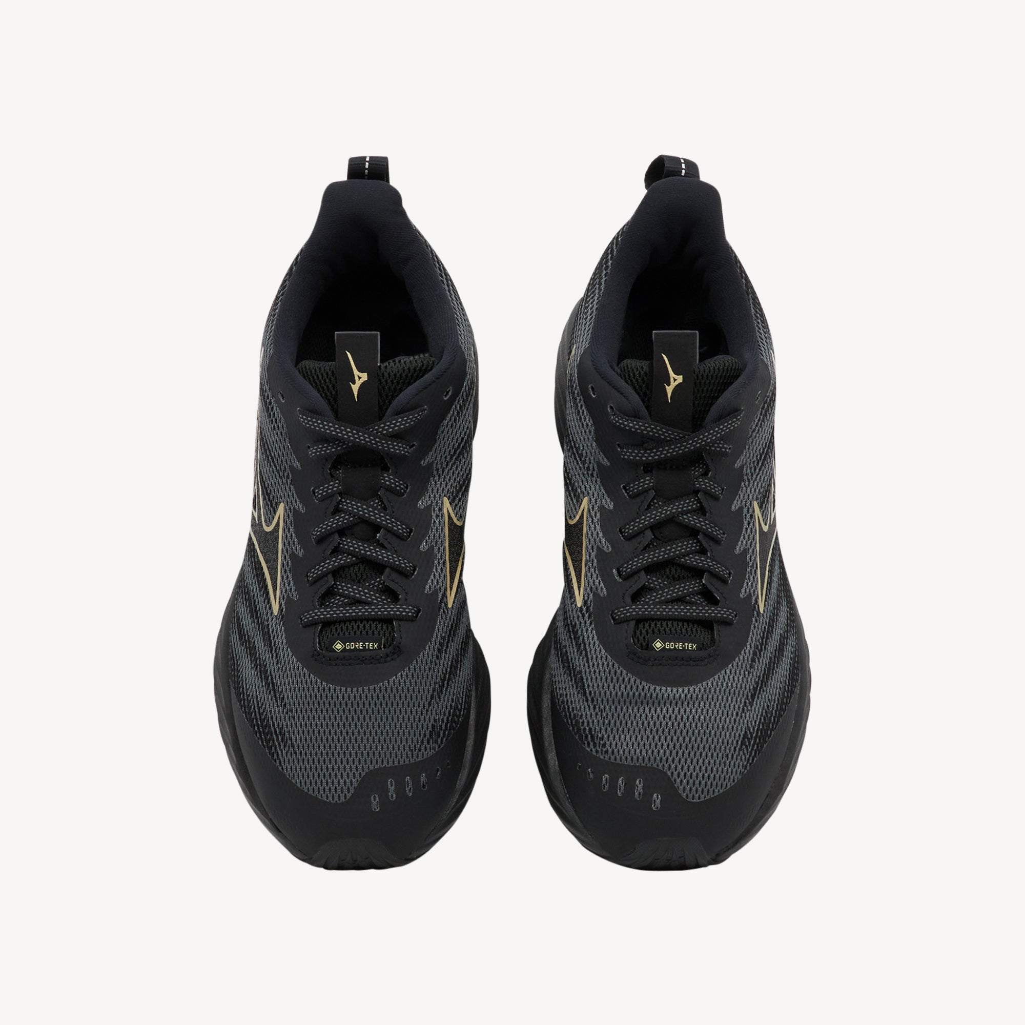 Mizuno Wave Rider GTX 2 Iron Gate / GE Gold / Black Womens