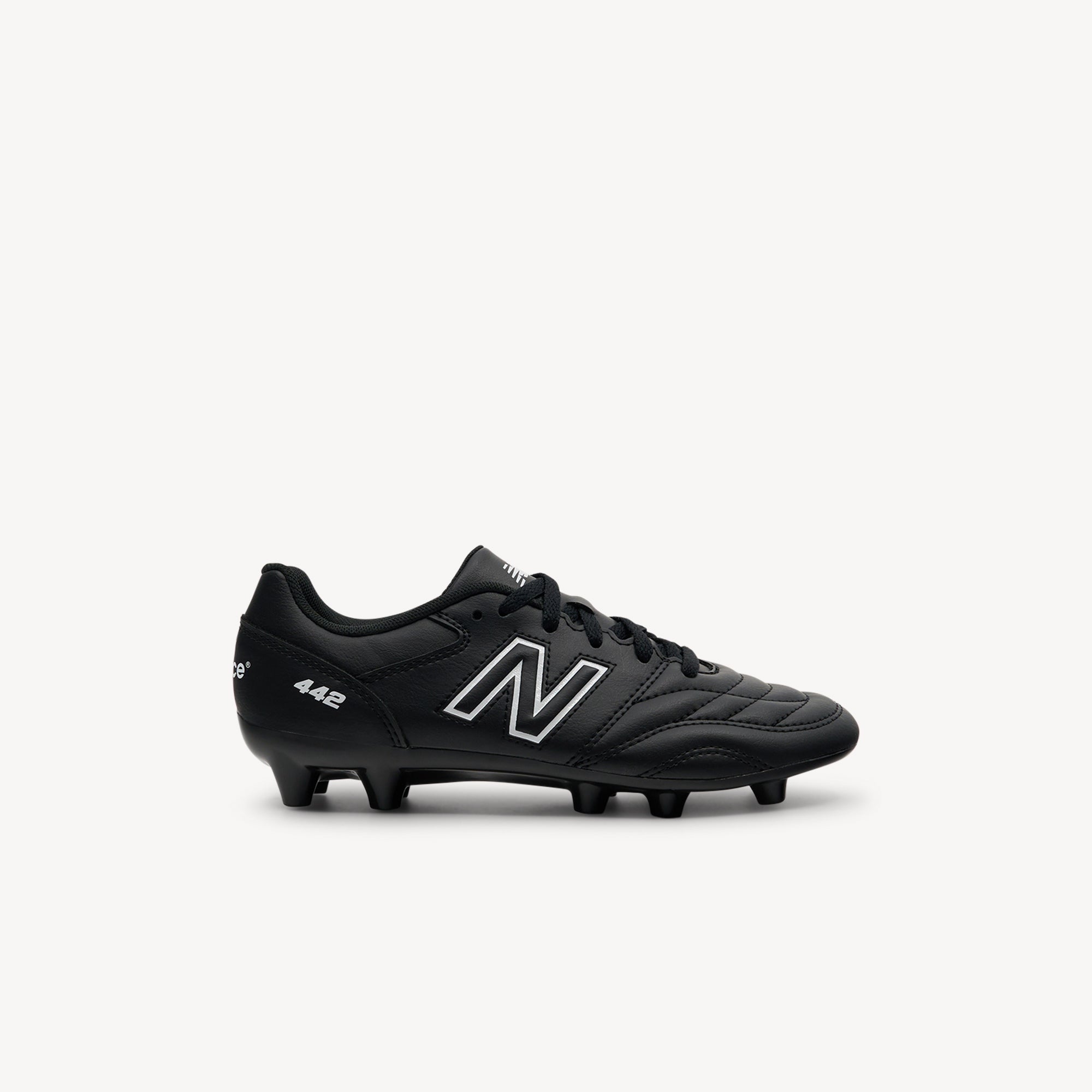 New Balance 442 v2 Academy Jnr Black White Kids