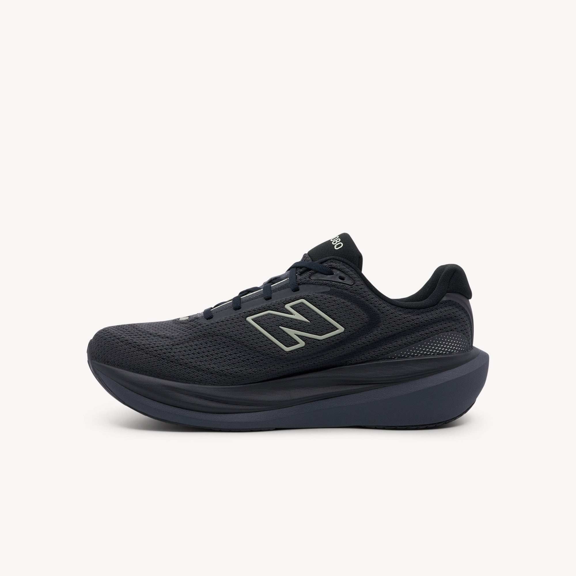 New Balance 1080v15 Black / Faded Black / Olivine Mens