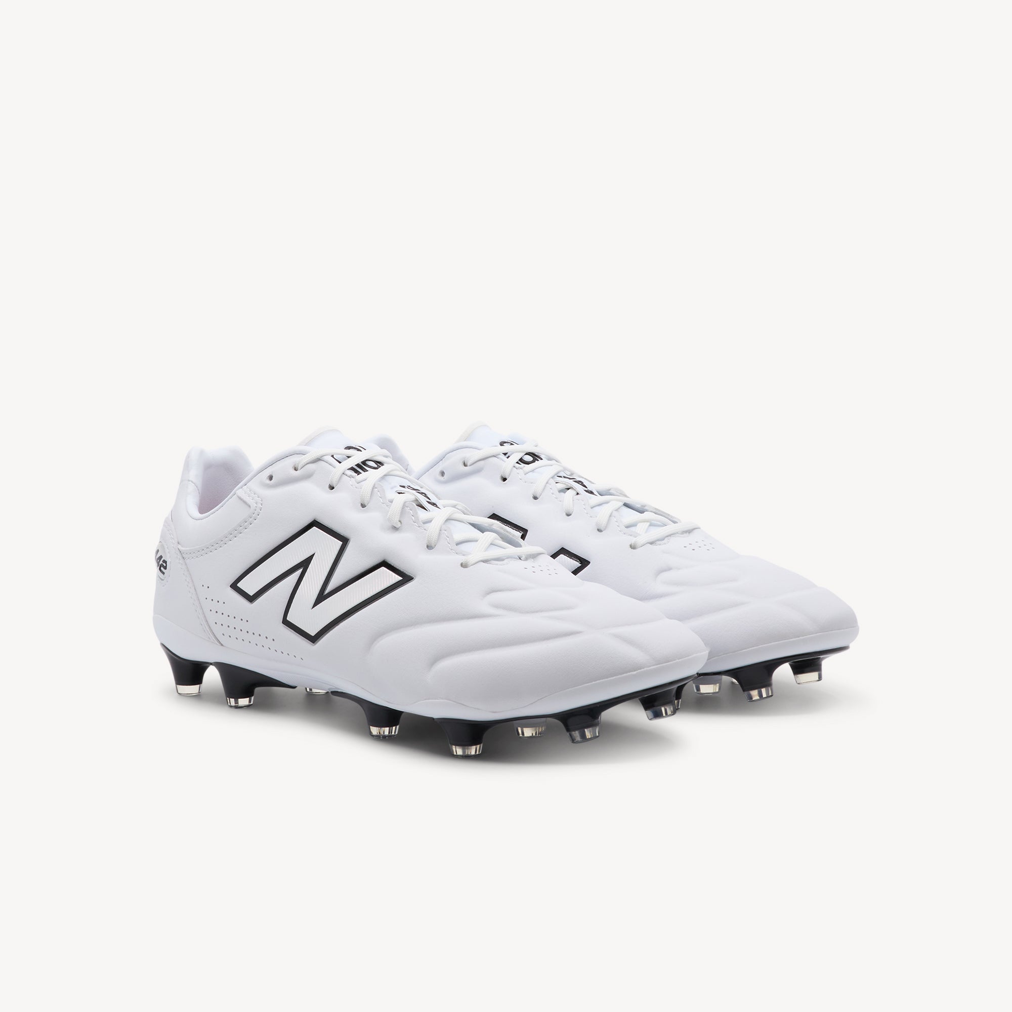 Side view of NEW BALANCE 442 ELITE V3 FG features professional-level control at Profeet Footwear. Purpose-built elite football boot for men. Expert-fitted.