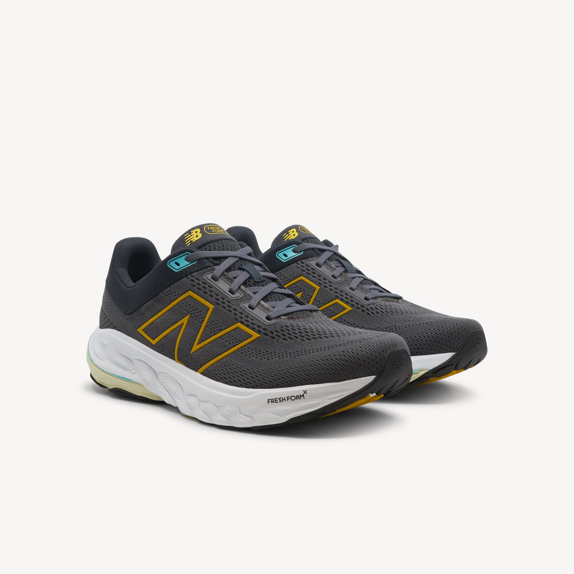 New Balance 860v14 Slate Grey / Black / Electric Jade Mens