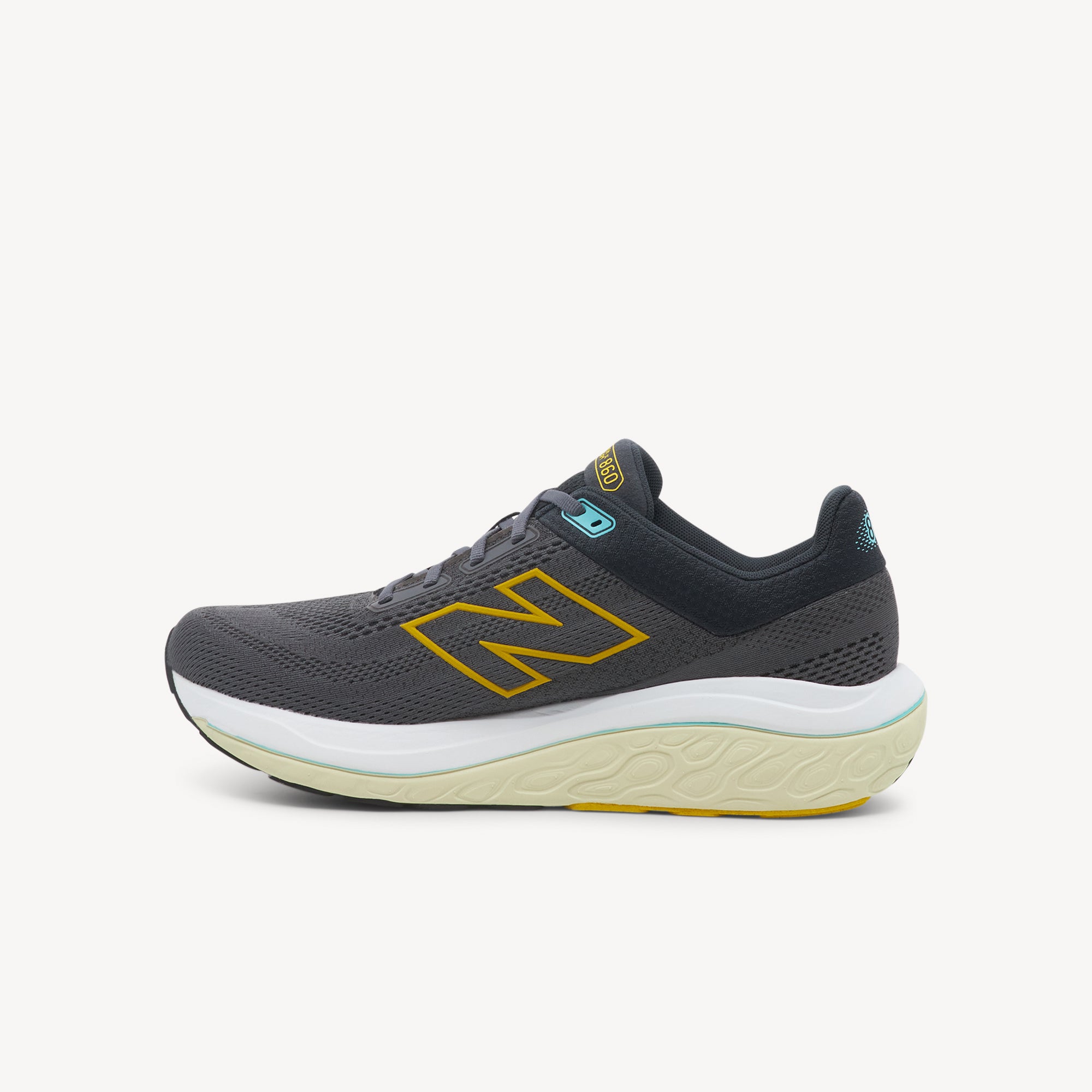 New Balance 860v14 Slate Grey / Black / Electric Jade Mens