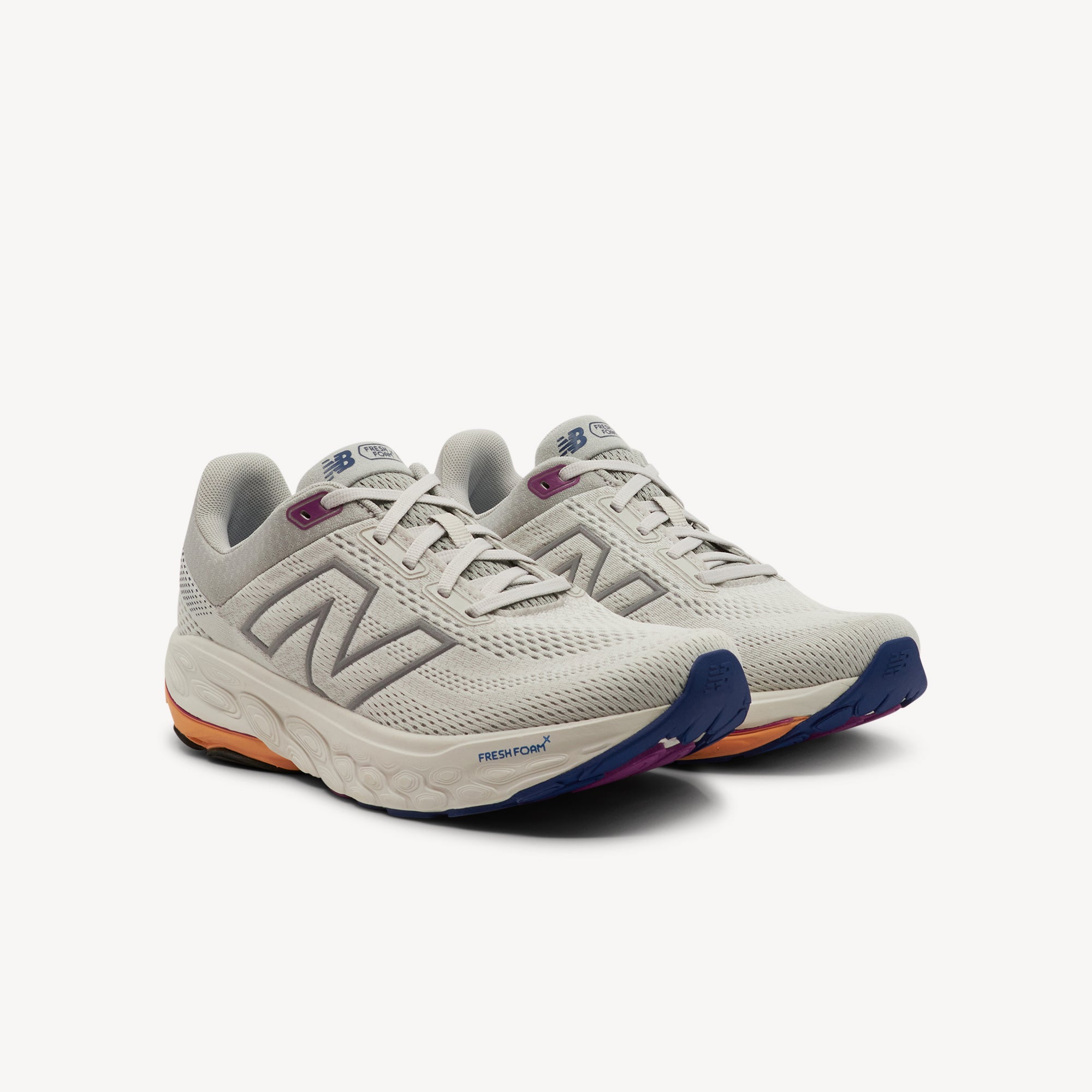 Side view of New Balance Fresh Foam X 860v14 Grey Matter Womens offers plush Fresh Foam X midsole and Stability Plane tech for smooth, supported runs. Shop now.