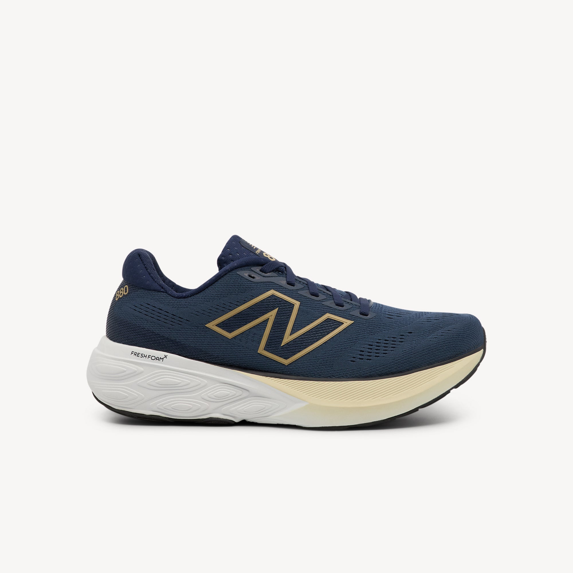 NEW BALANCE 880 V15 features plush cushioning and smooth comfort at Profeet Footwear. Purpose-built running shoe for men. Expert-fitted.