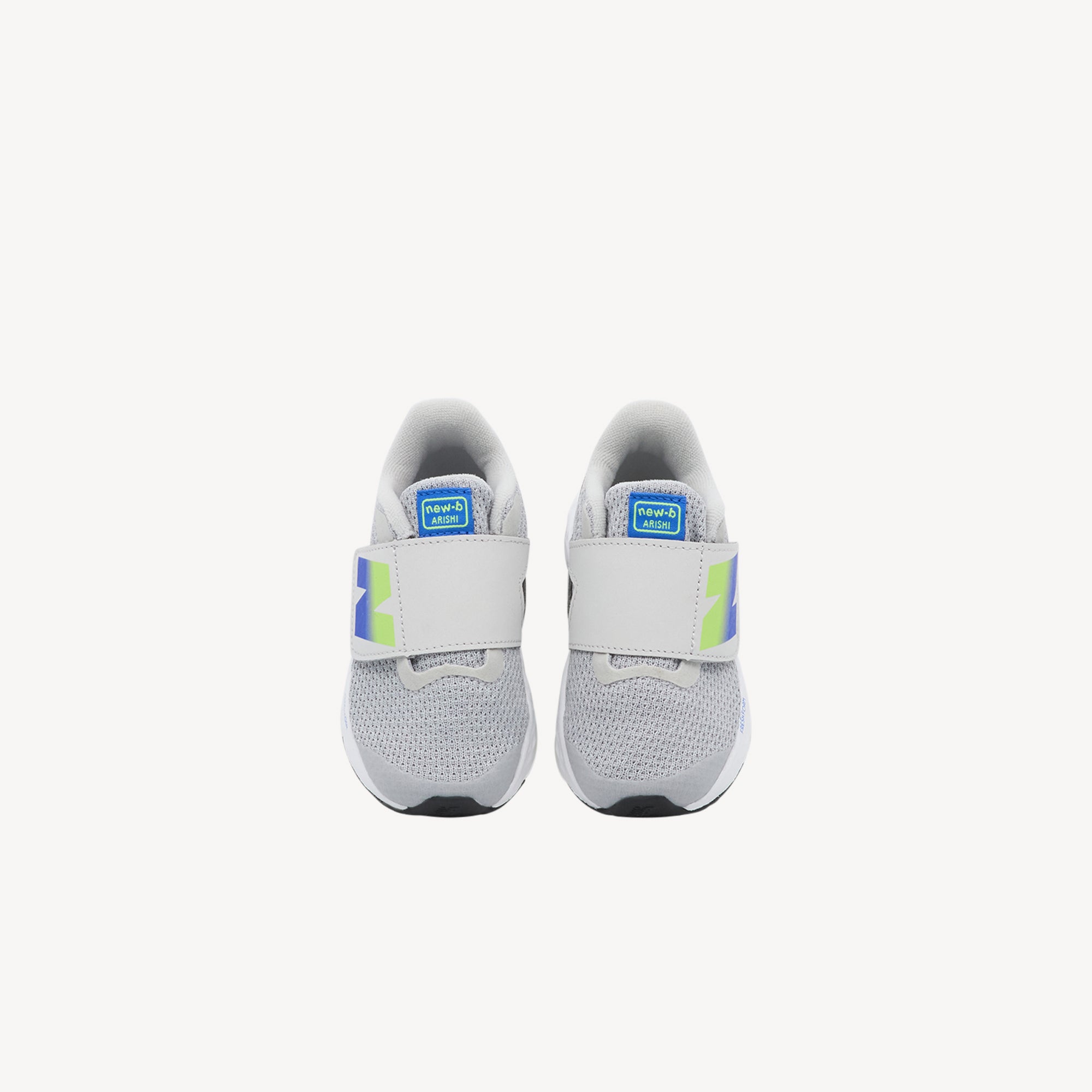 New Balance Arishi v4 Hook and Loop Grey Matter Kids