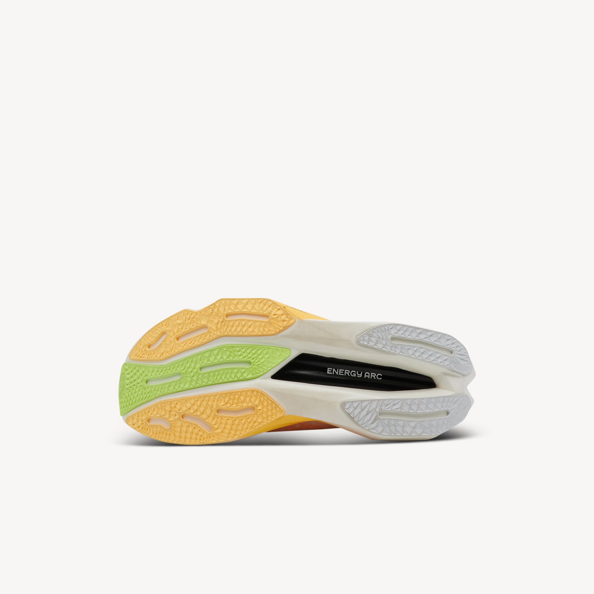 New Balance FuelCell SuperComp Elite v4 White Bleached Lime Glo Hot Mango Womens