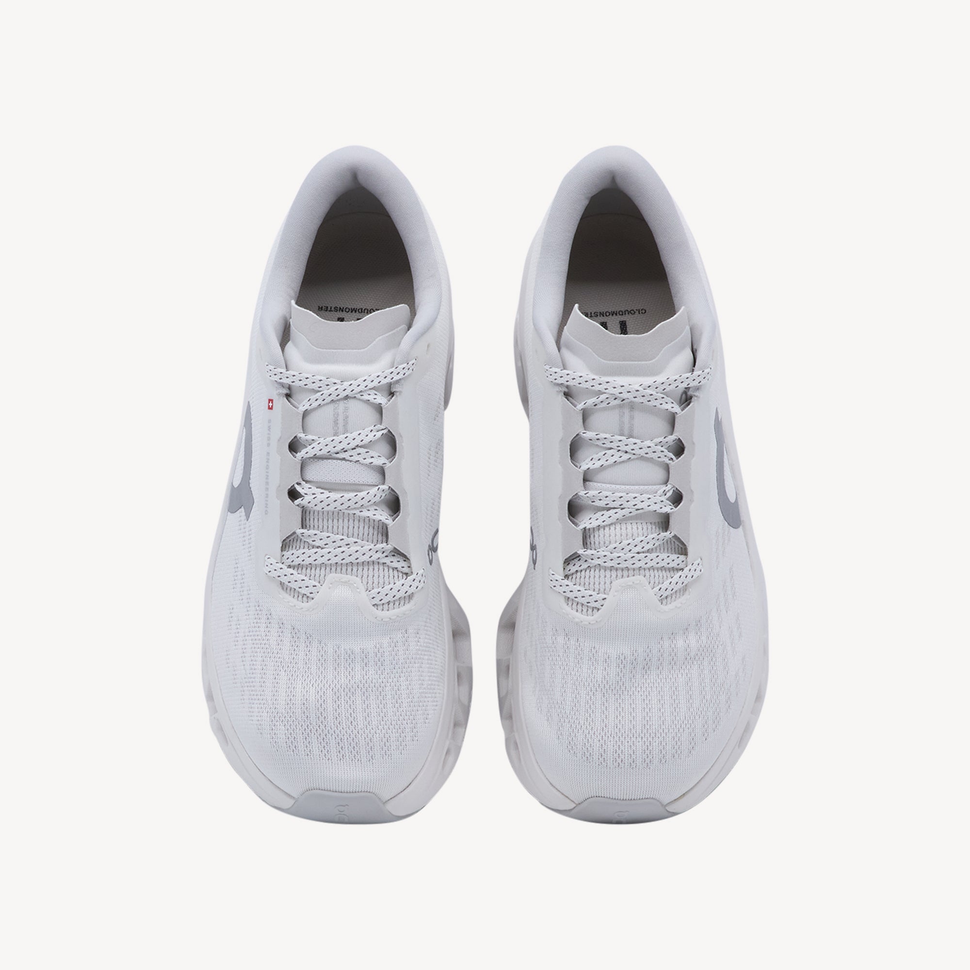 ON Cloudmonster 3 White / Wolf Womens