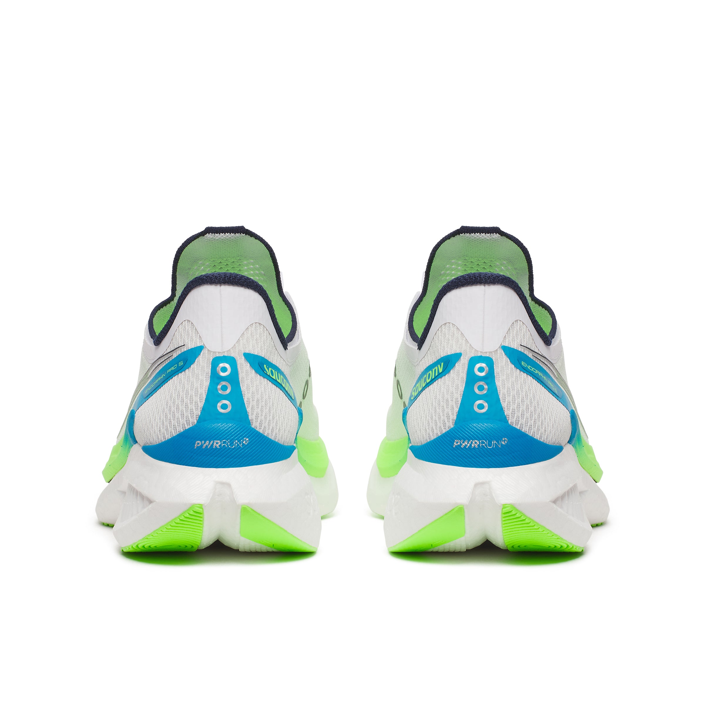 Saucony Endorphin Pro 5 White / Slime Mens