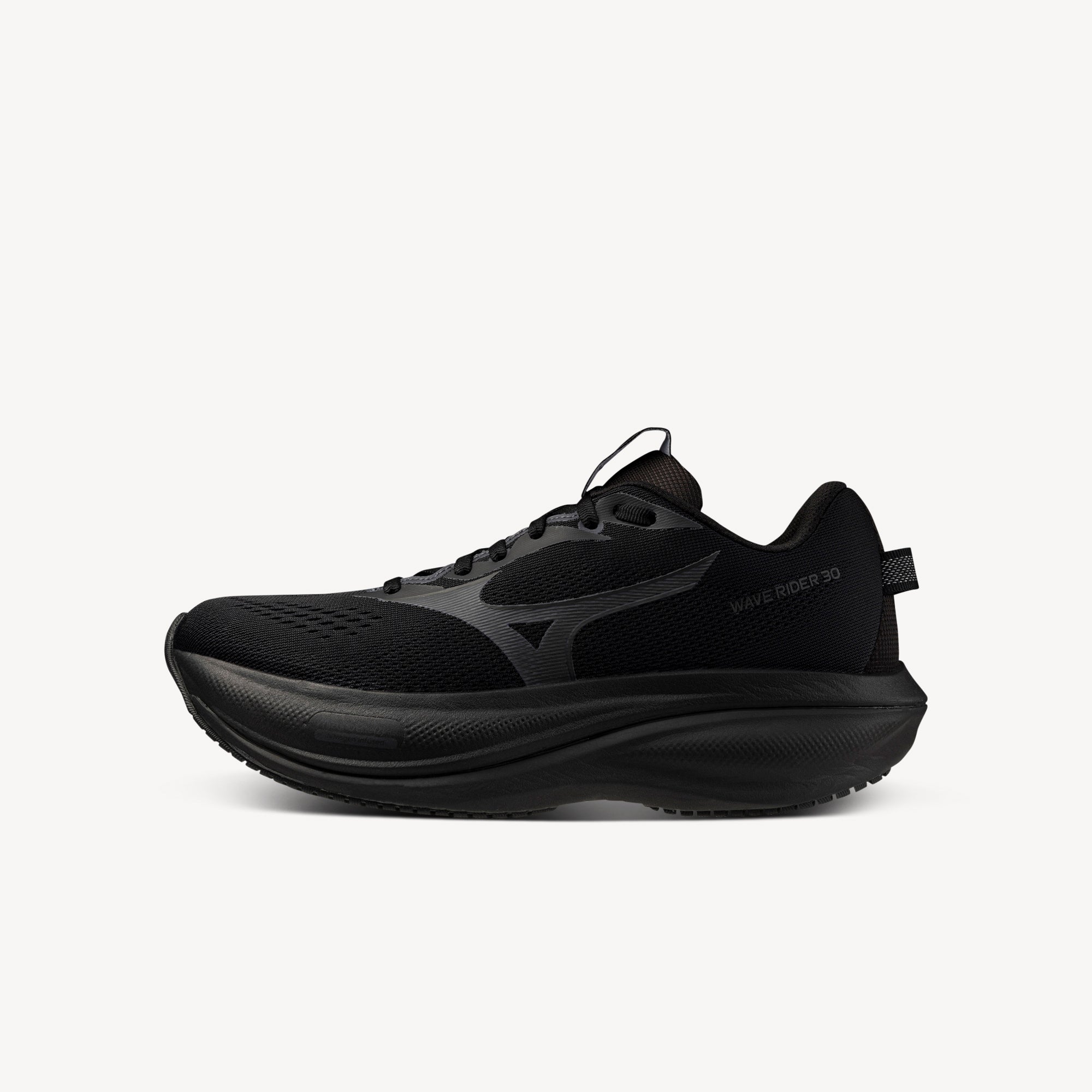 Mizuno Wave Rider 30 Black / Black Womens