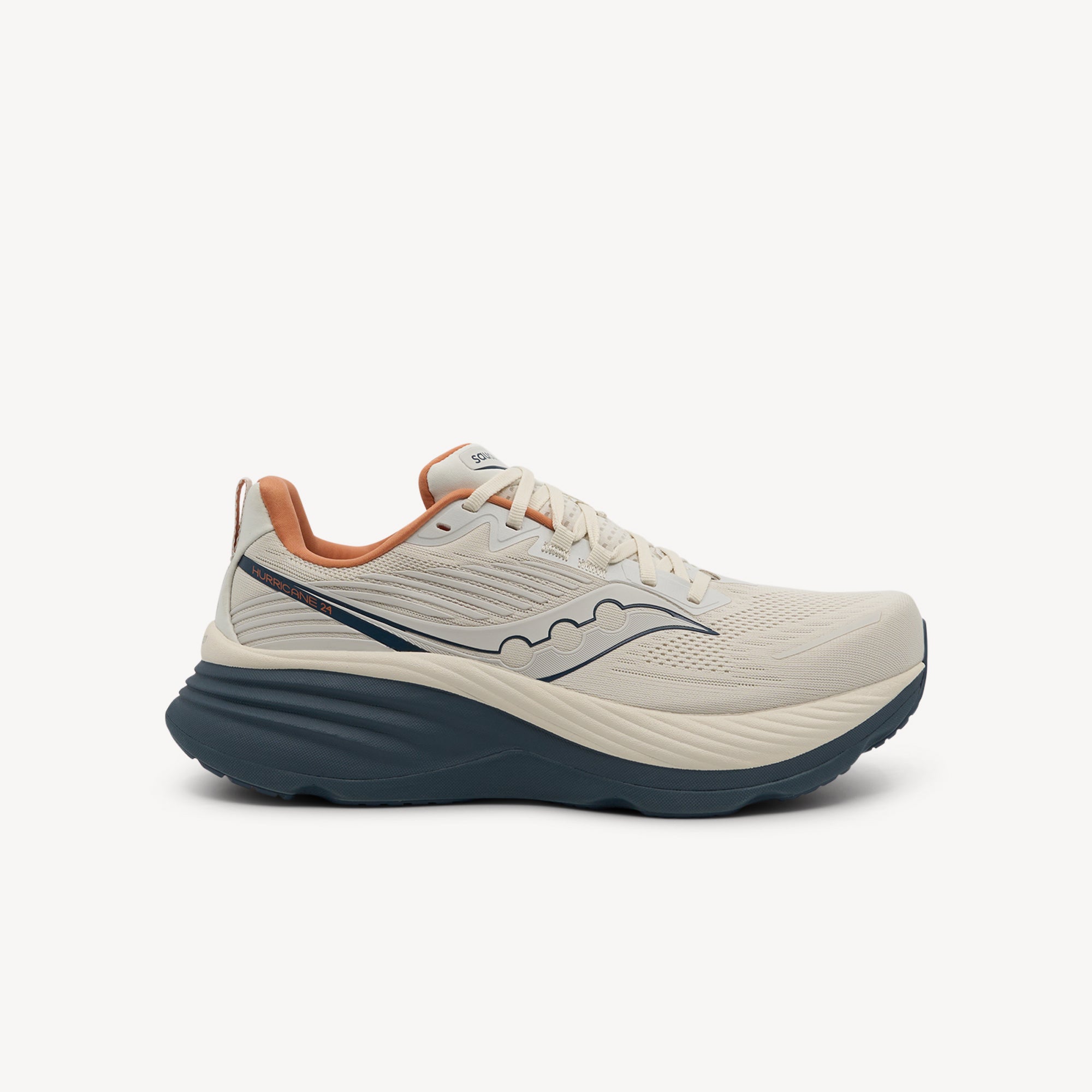 Saucony Hurricane 24 Vanilla / Dusk Mens