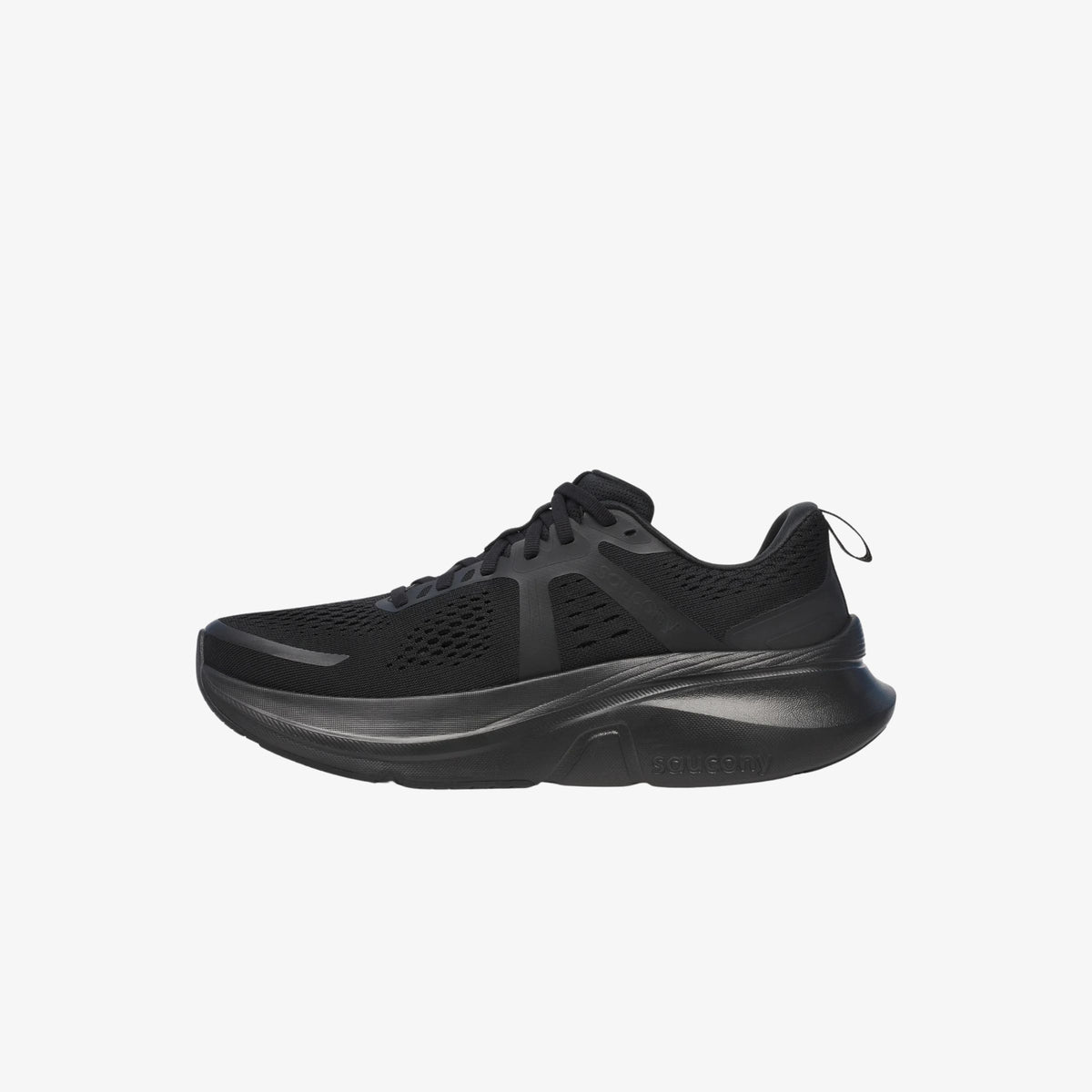 Saucony Guide 18 Triple Black Womens, side view