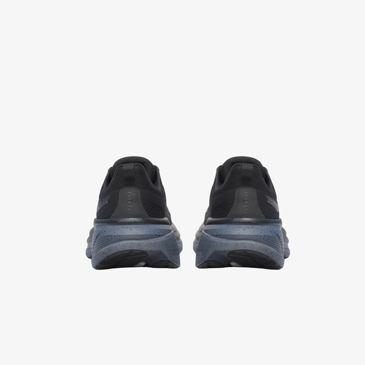 Saucony Hurricane 25 Black / Shadow Mens, back view