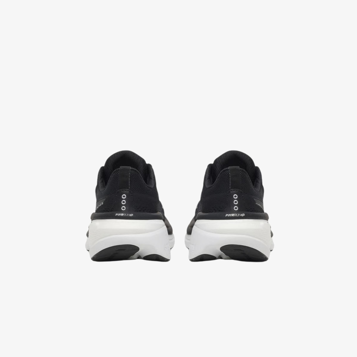 Saucony_Hurricane_25_Black_White_Womens, back view