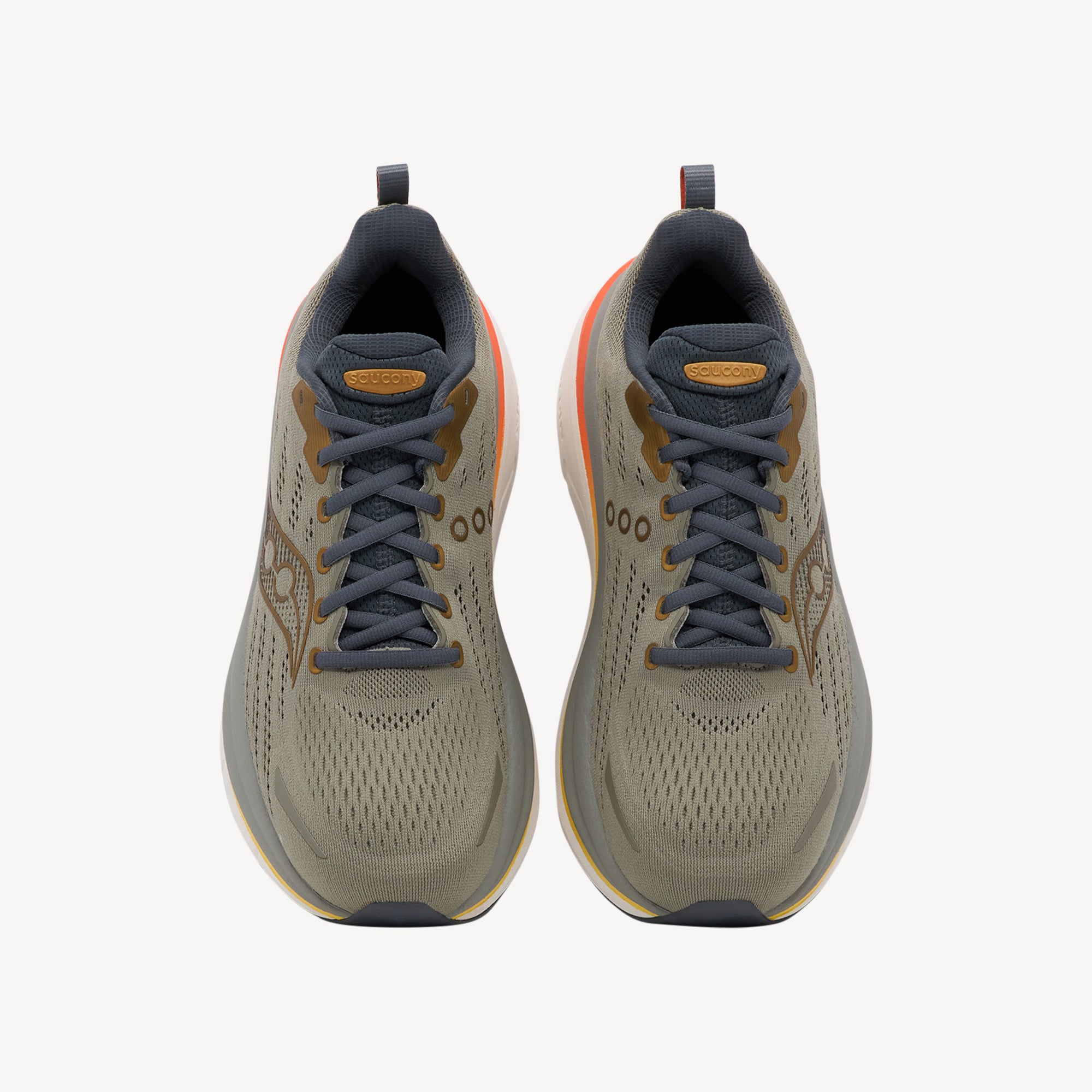 Saucony Hurricane 25 Laurel / Fire Mens