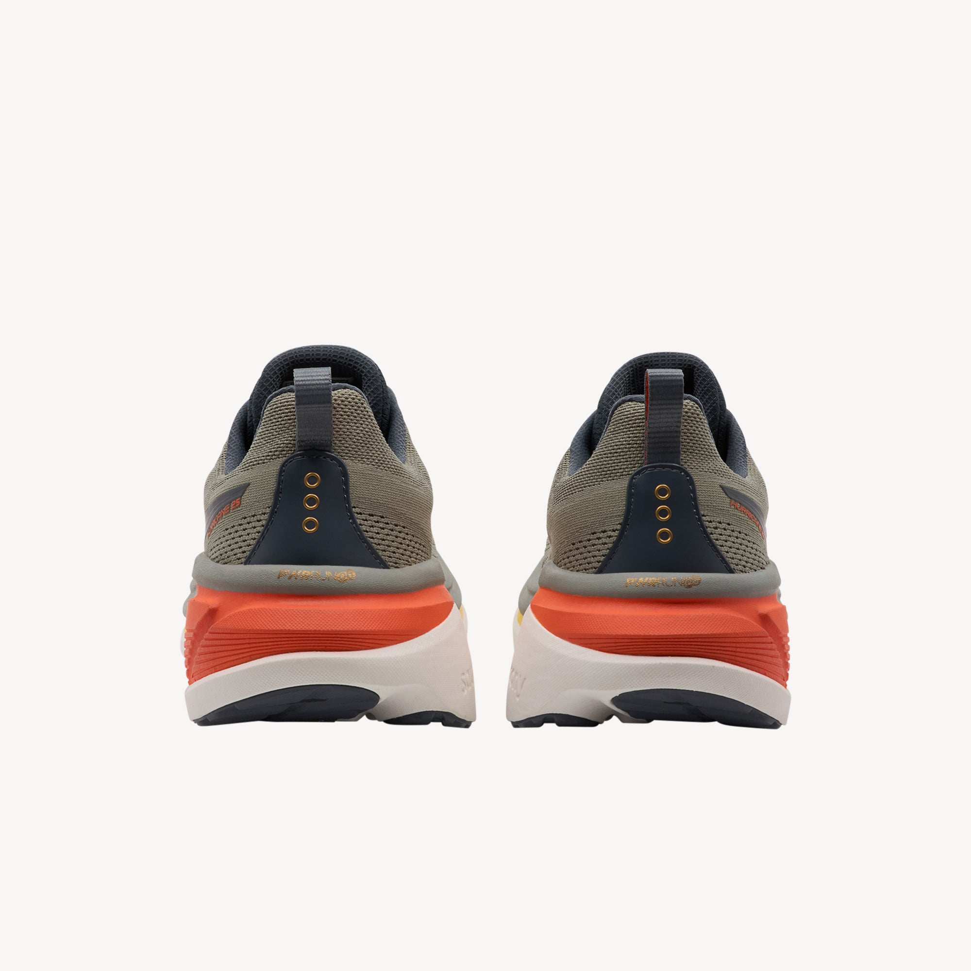 Saucony Hurricane 25 Laurel / Fire Mens