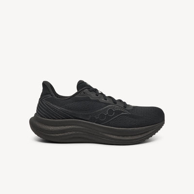 SAUCONY TRIUMPH 23 features plush comfortable ride and responsive performance at Profeet Footwear. Maximum cushioned running shoe for men. Expert-fitted.