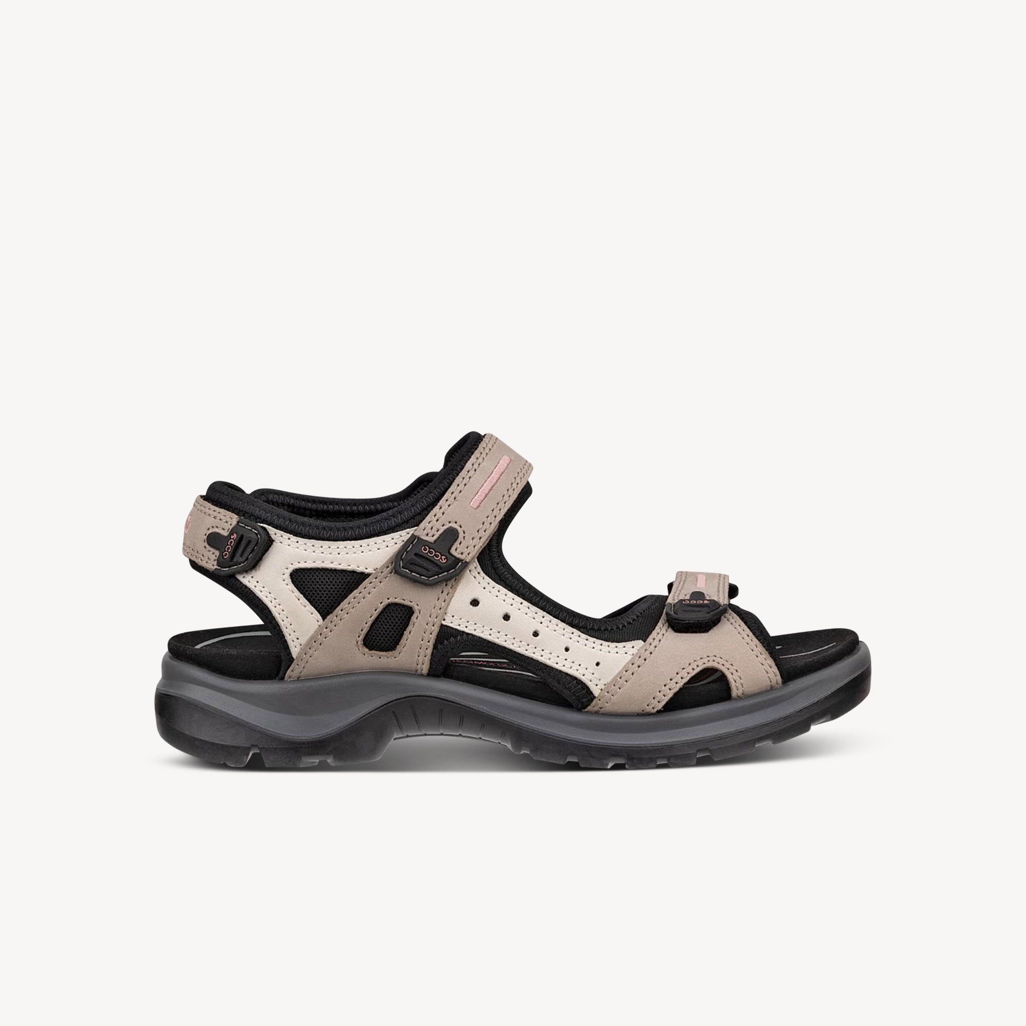 Ecco Offroad Sandal Atmosphere / White / Black Womens