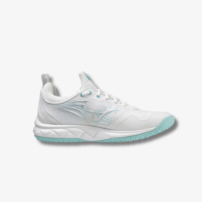 Mizuno Wave Luminous 2 NB White / Tanager Turquoise Womens