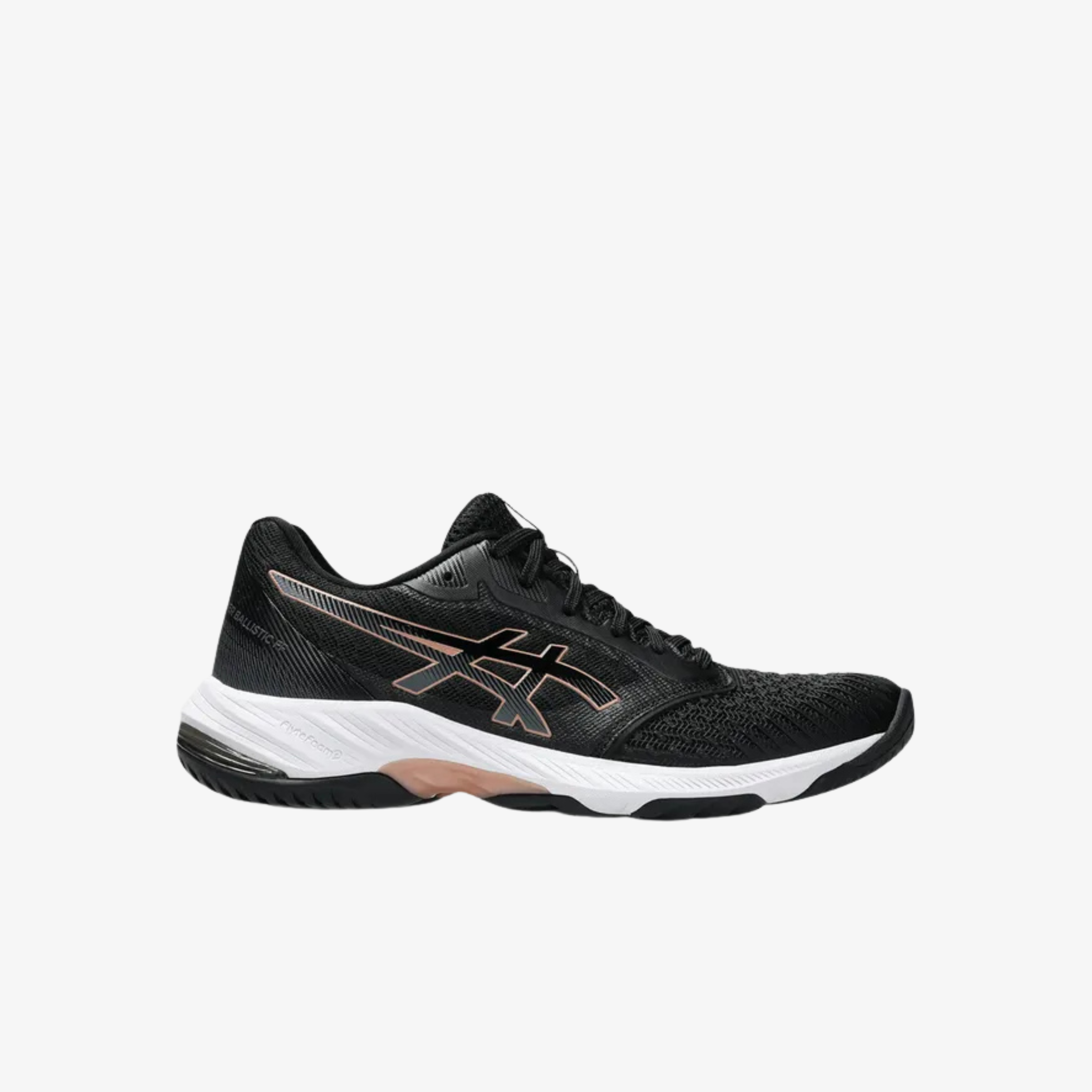 Asics Netburner Ballistic FF 3 Black / Pure Gold Womens