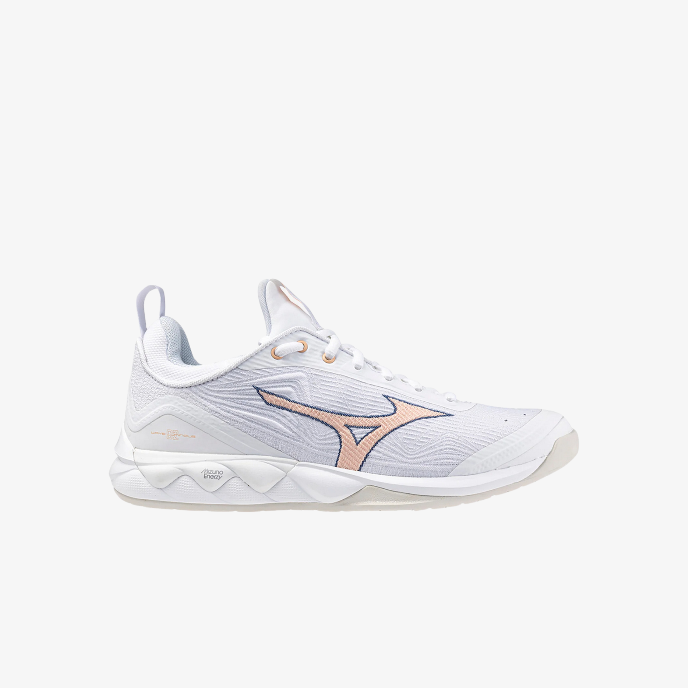 Mizuno Wave Luminous 2 NB White / Navy Peony / Peach Parfait Womens