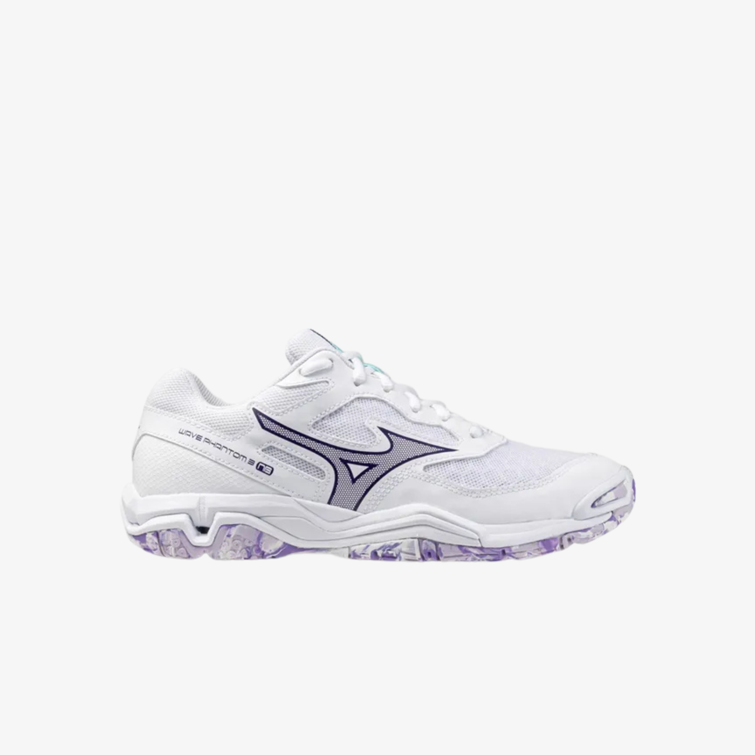 Mizuno Wave Phantom 3 NB White / Violet Indigo Womens