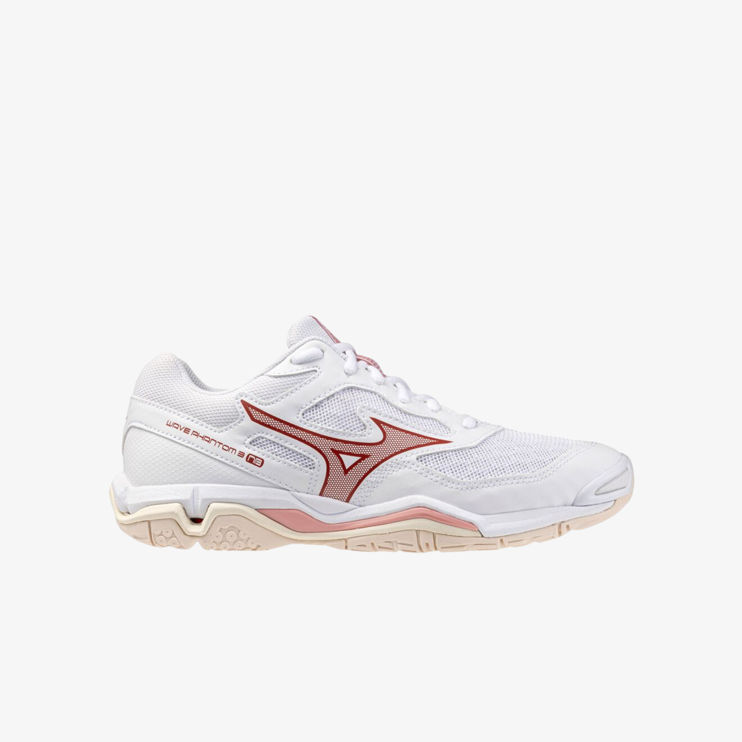 Mizuno Wave Phantom 3 NB White / Rose / Snow White Womens