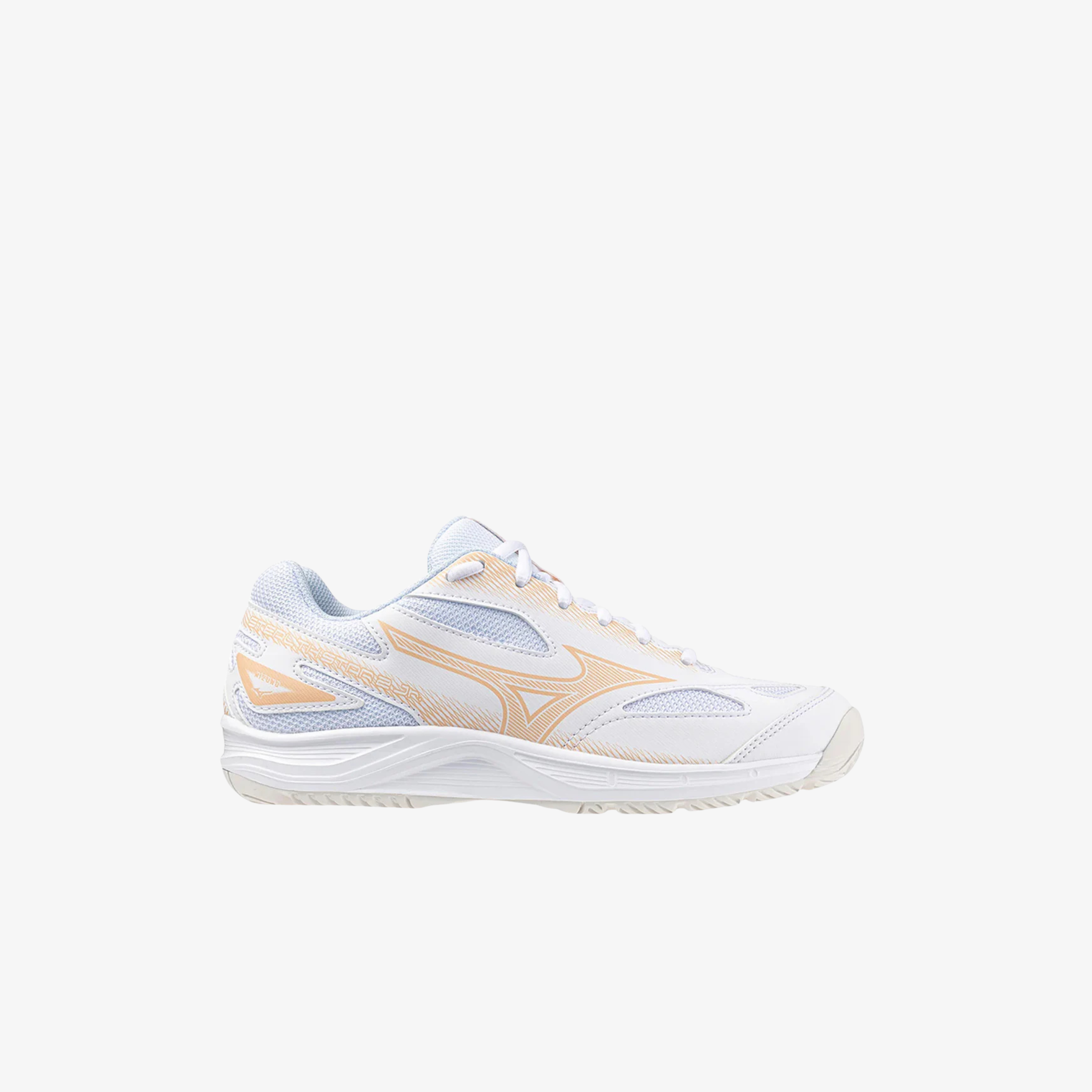 Mizuno Stealth Star Jr. 2 NB White / Peach Parfait Kids