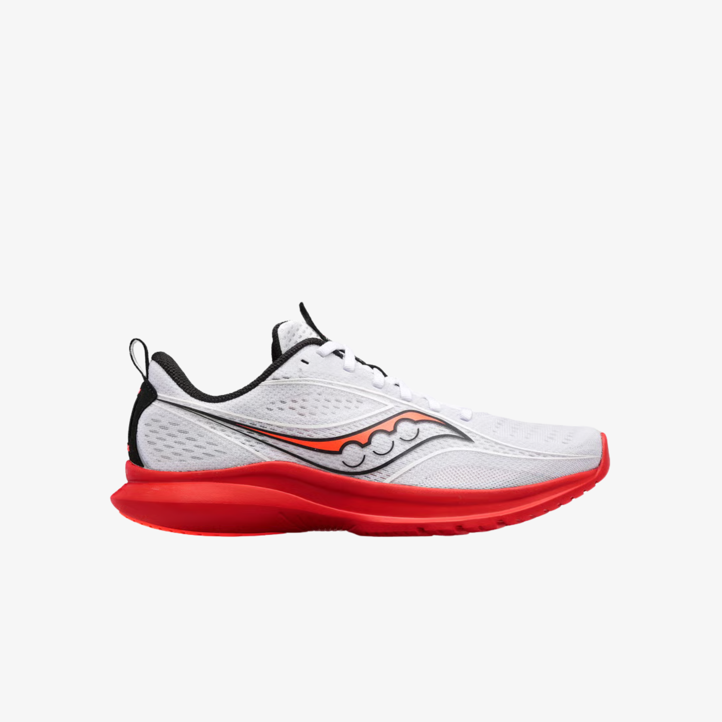 Saucony Kinvara 13 White / Black / Vizi Mens