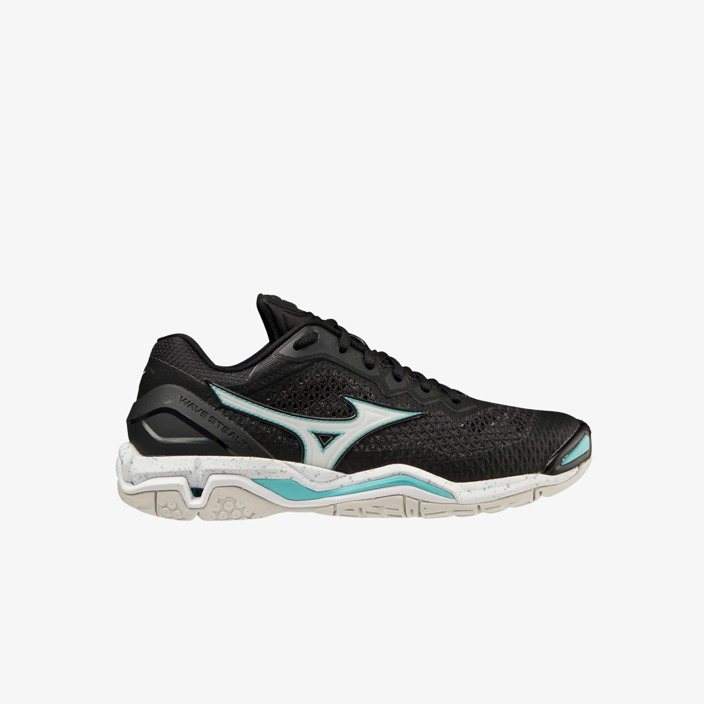 Mizuno Wave Stealth V NB Black / White / Angel Blue Womens