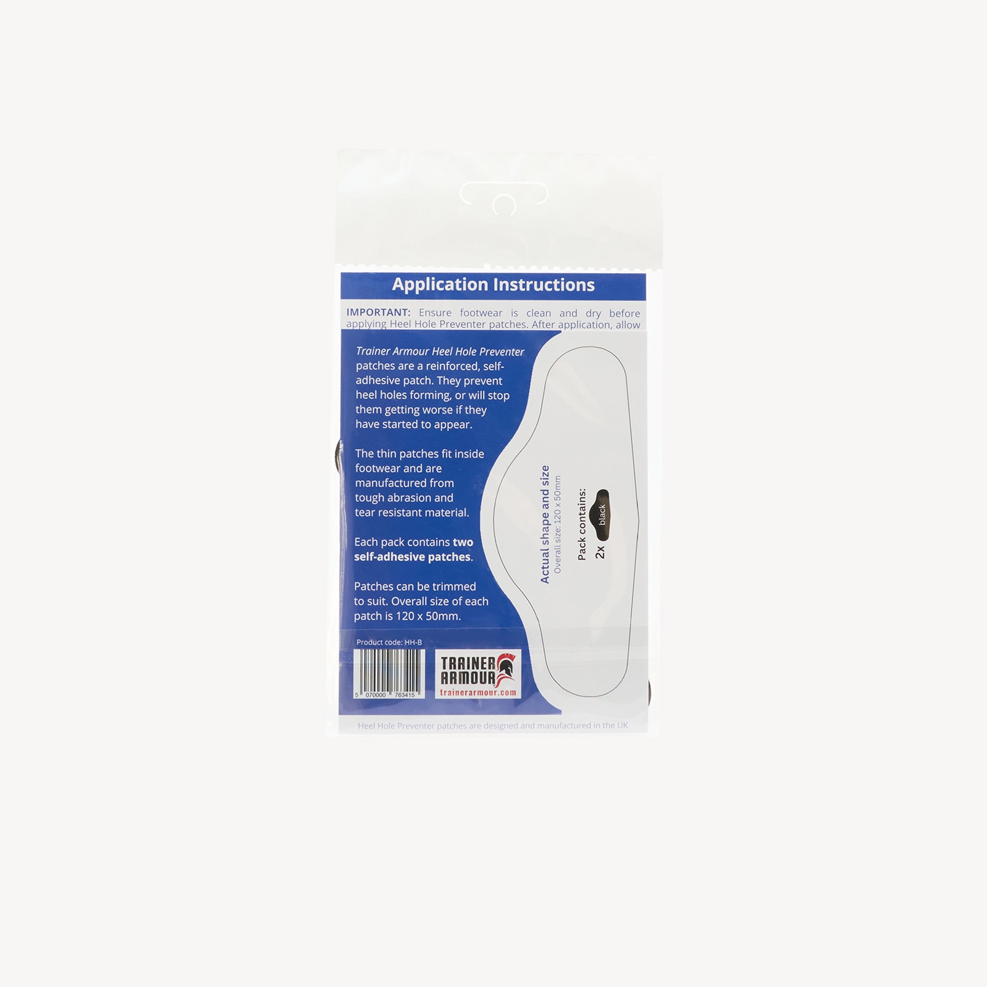 Trainer Armour Heel Protecter Black