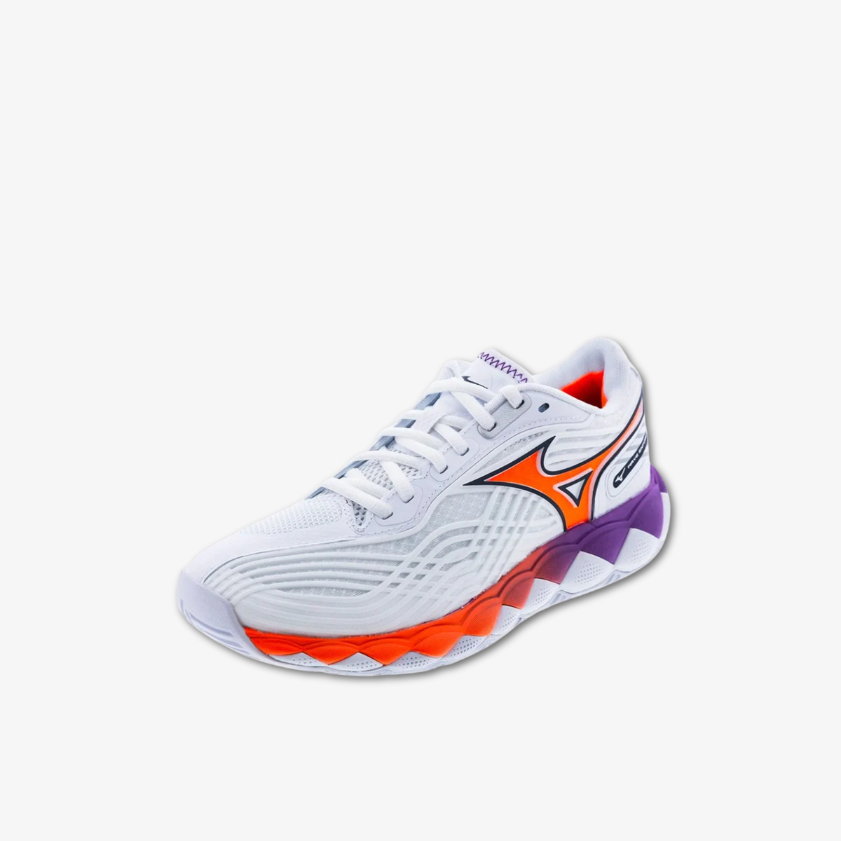 Mizuno Wave Enforce Tour 2 AC White / Lava Orange / Dahlia Womens