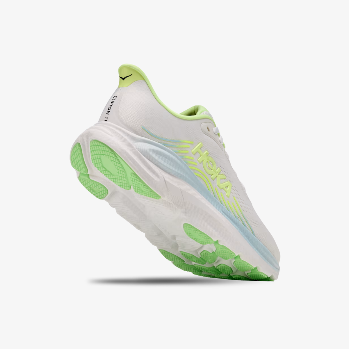 Hoka Clifton 11 Frost / Neon Yuzu Womens