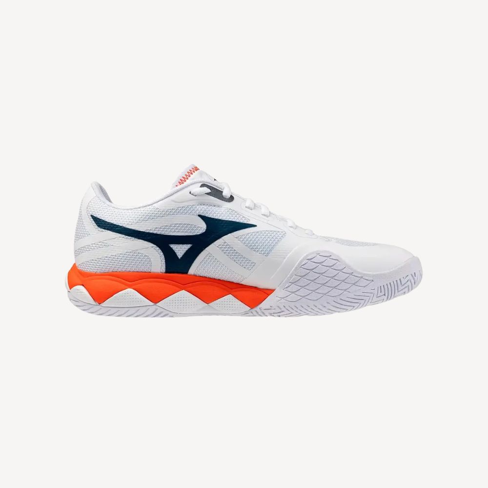 Mizuno Wave Enforce Tour 2 AC White / Insignia Blue / Orange Mens