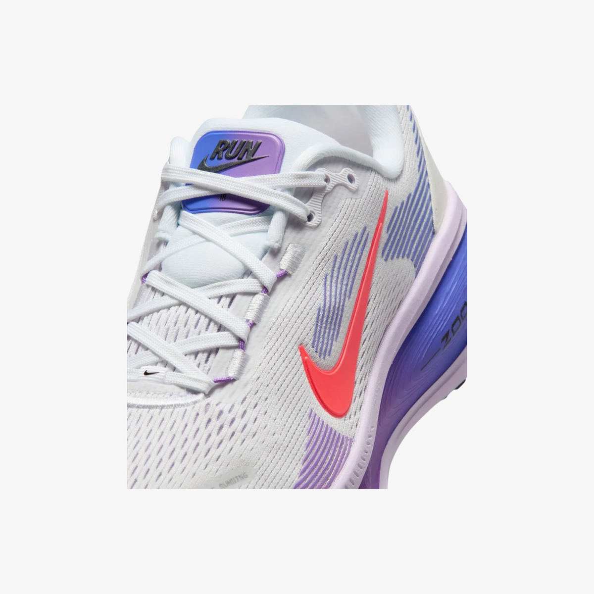 Nike Vomero 18 White / Hot Lava / Violet Mist Womens