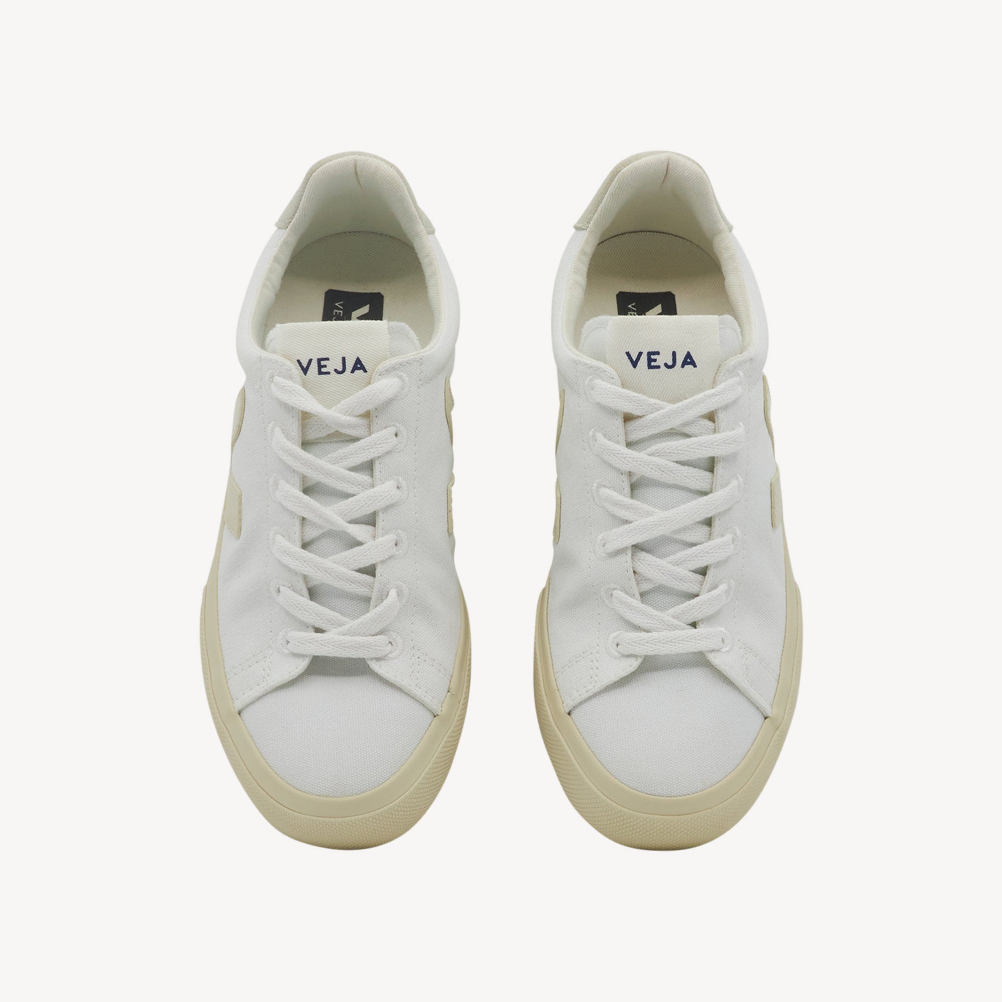 Veja Campo Canvas White / Pierre Womens