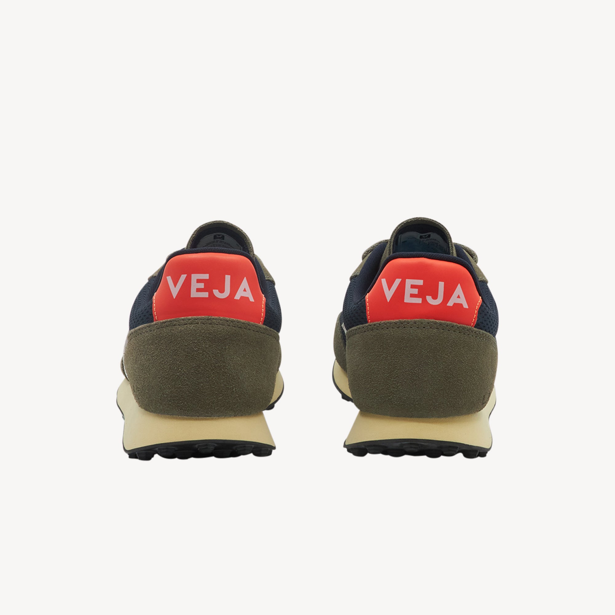 Veja Rio Branco Canvas Nautico / White / Orange Mens