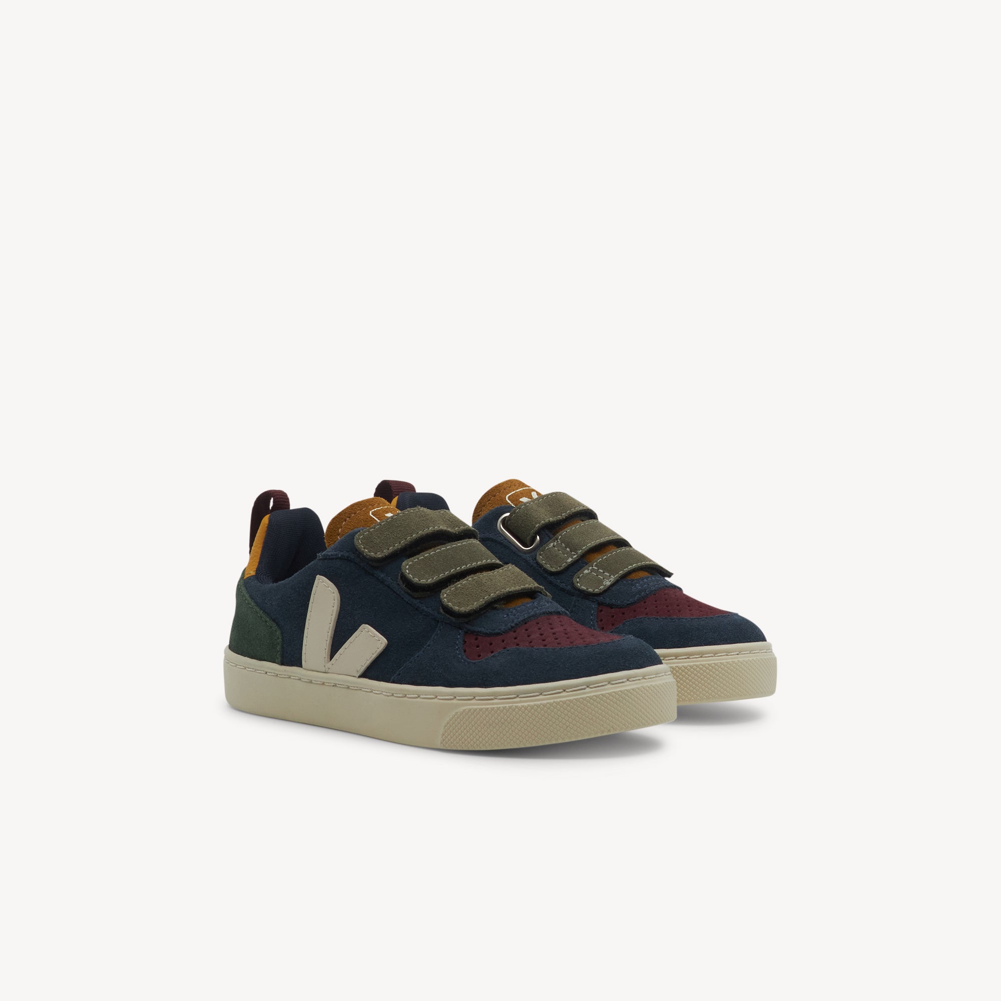 Veja V-10 Suede Multico / Nautico Kids