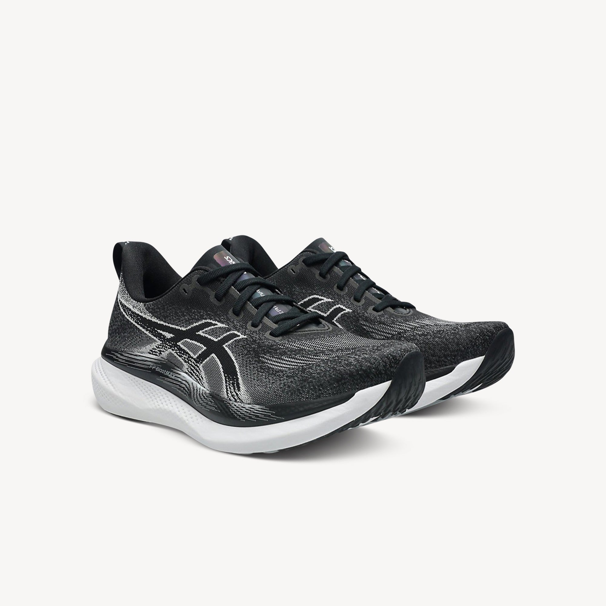 Asics Glideride Max 2 Black / White Mens