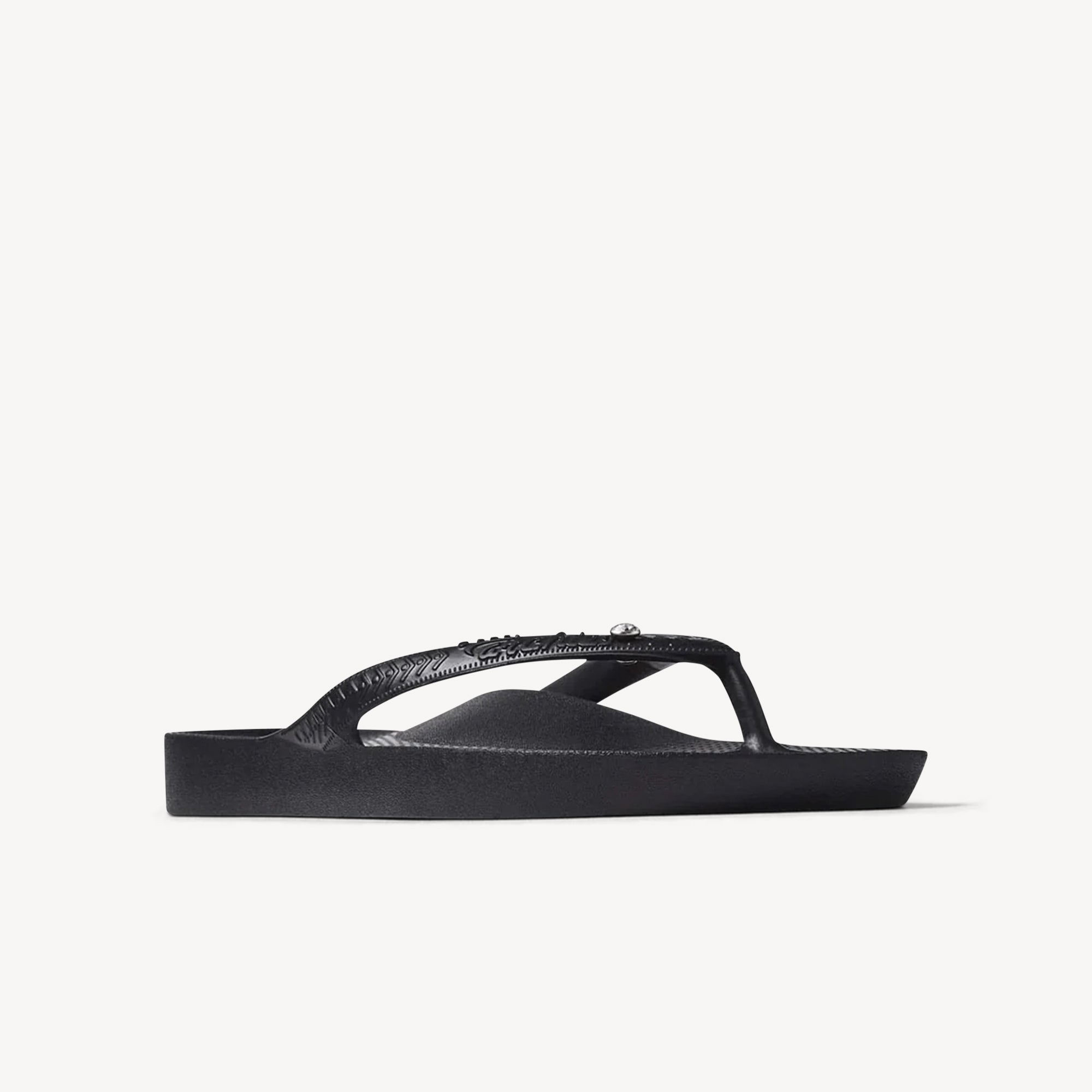 Archies Thongs Crystal Black