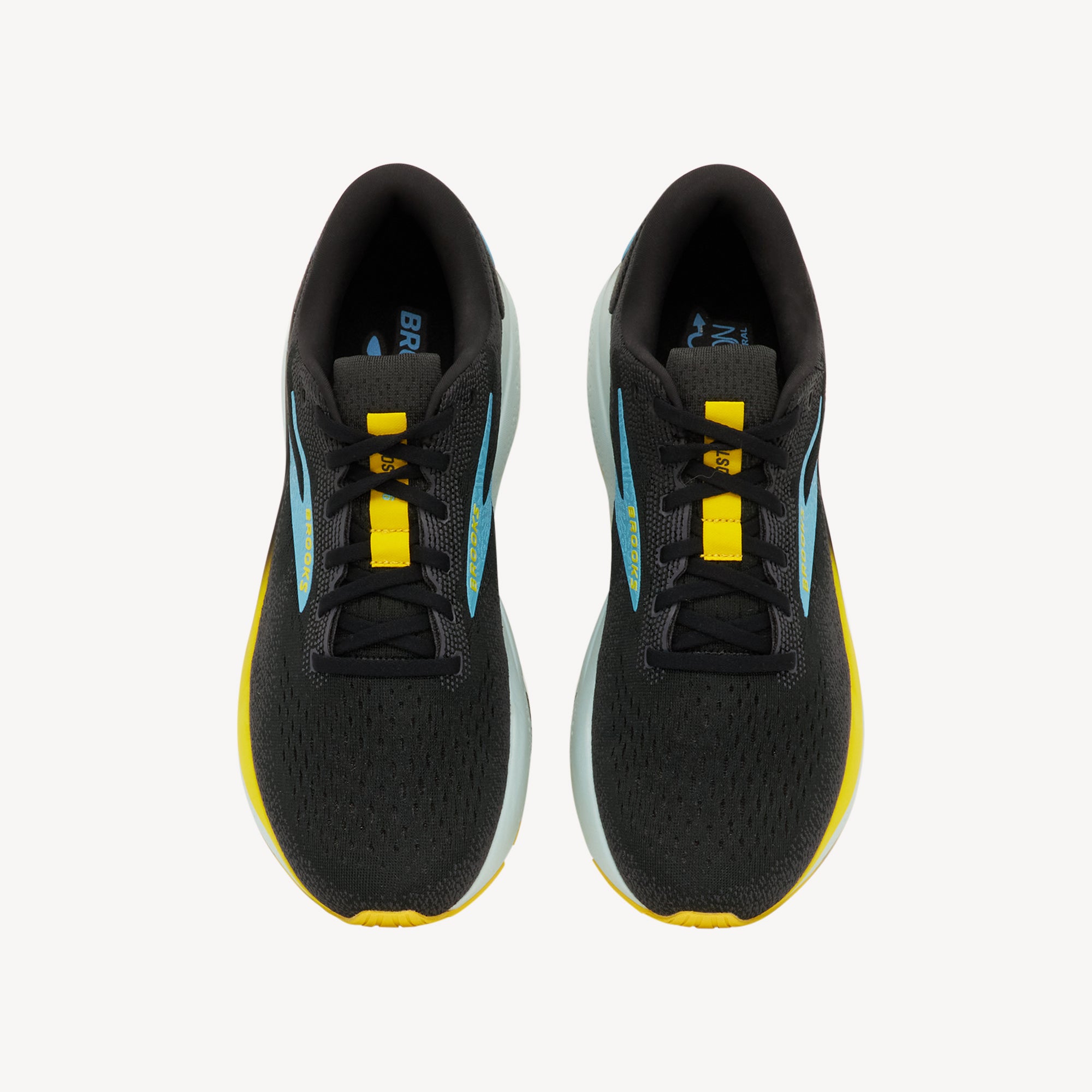 Brooks Ghost 16 Black / Forged Iron / Blue Mens