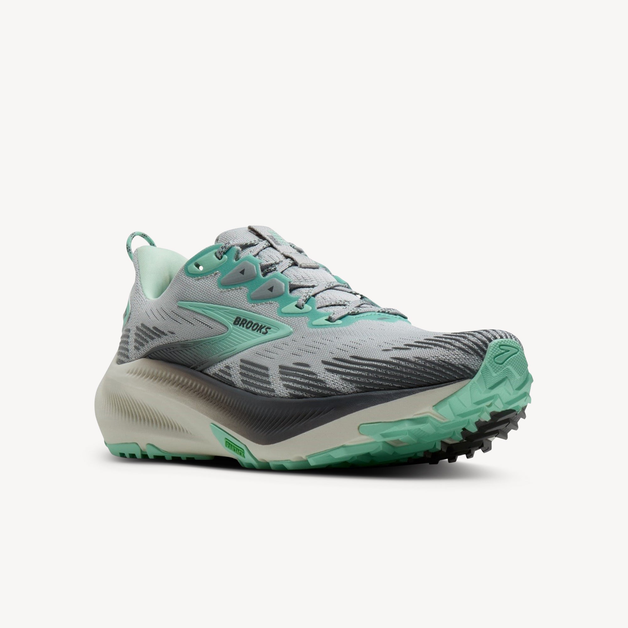 Brooks Ghost Trail Harbor Mist / Poppy / Yucca Womens
